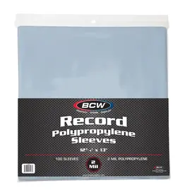 BCW / Record Polypropylene Outer Sleeves (100 Pack)