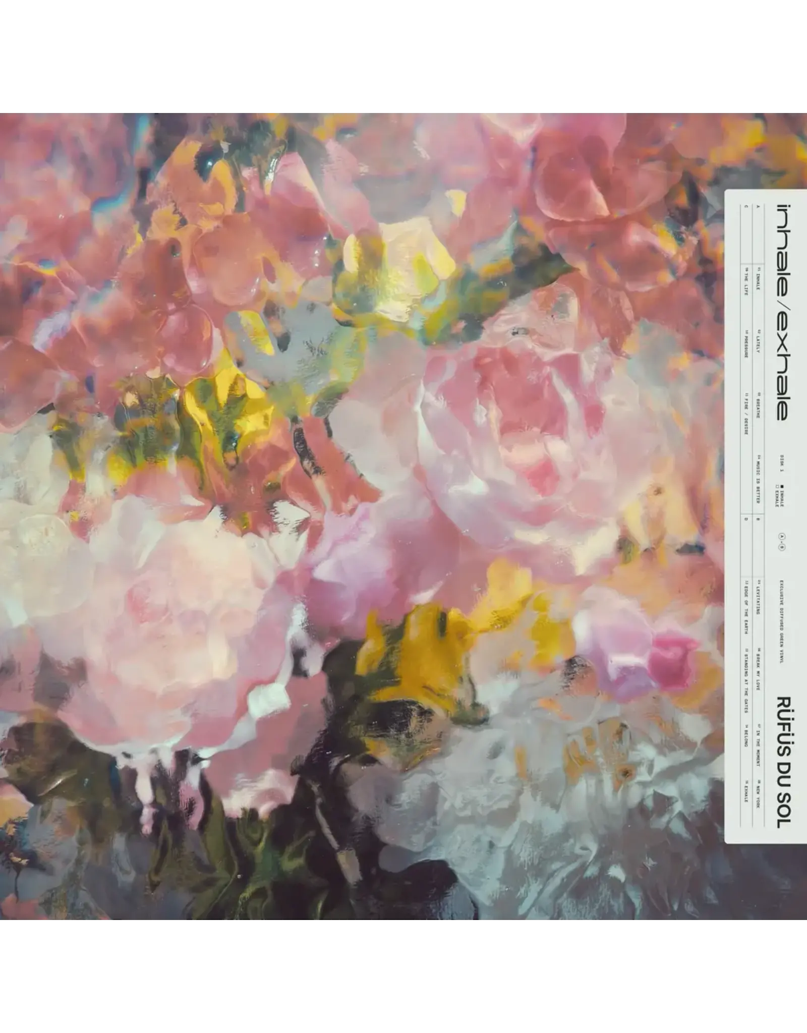 Rufus Du Sol - Inhale / Exhale (Exclusive Diffused Green Vinyl)