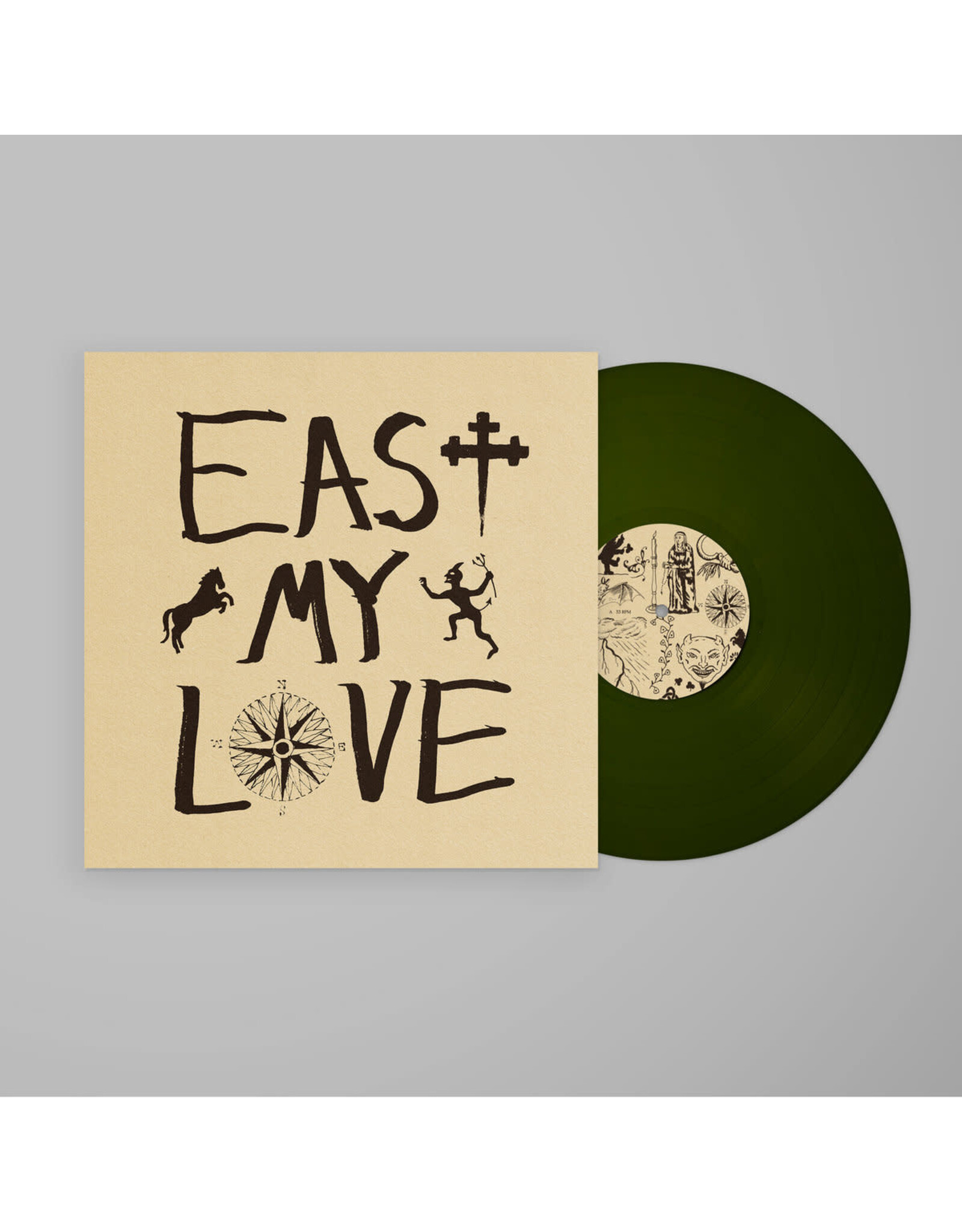 Current Joys - East My Love (Olive Vinyl)