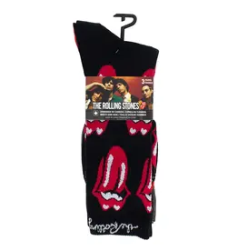 The Rolling Stones / Classic Tongue Crew Socks Multipack