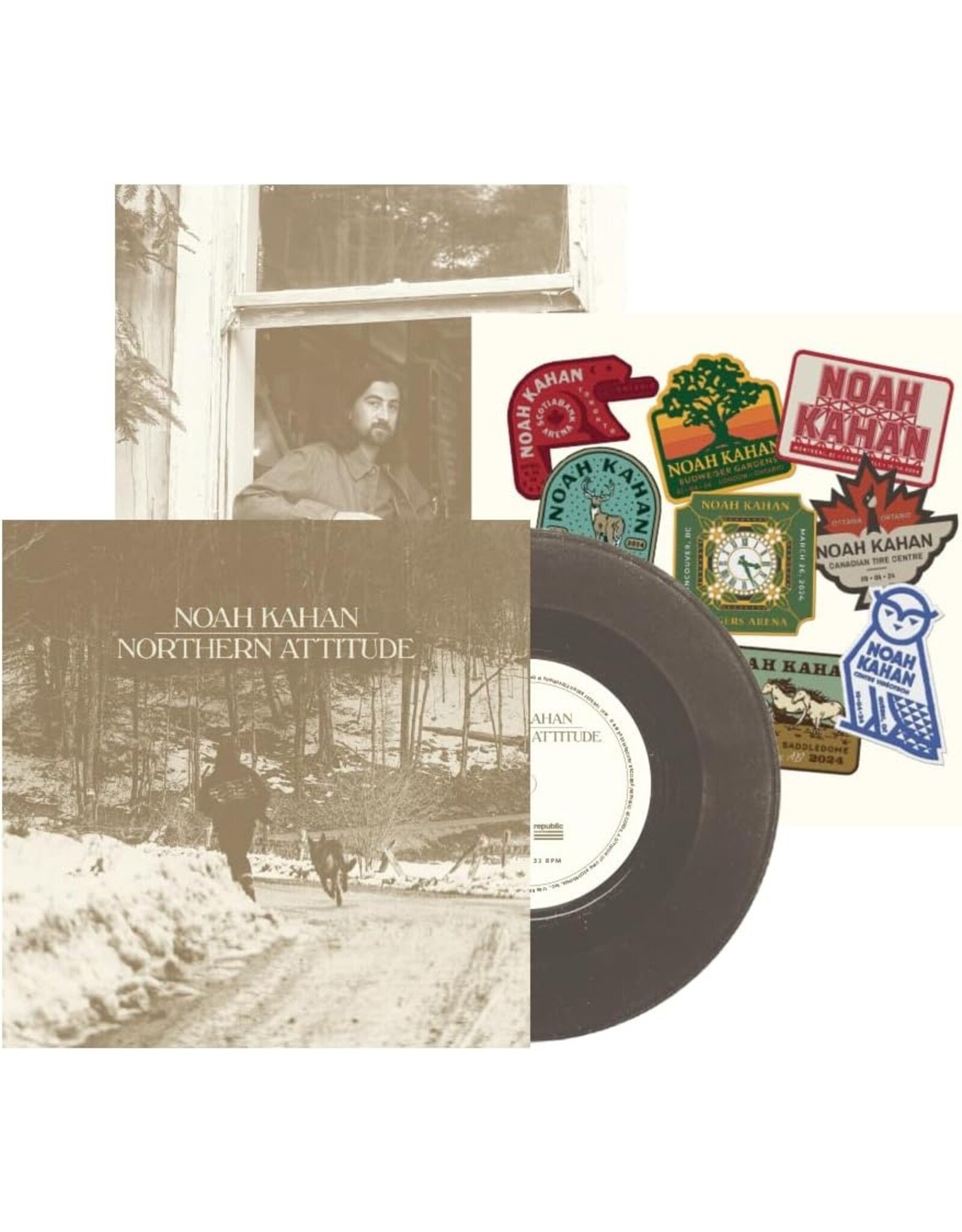 Noah Kahan - Northern Attitude (Canadian Exclusive 7" Single) [Black Ice Vinyl]