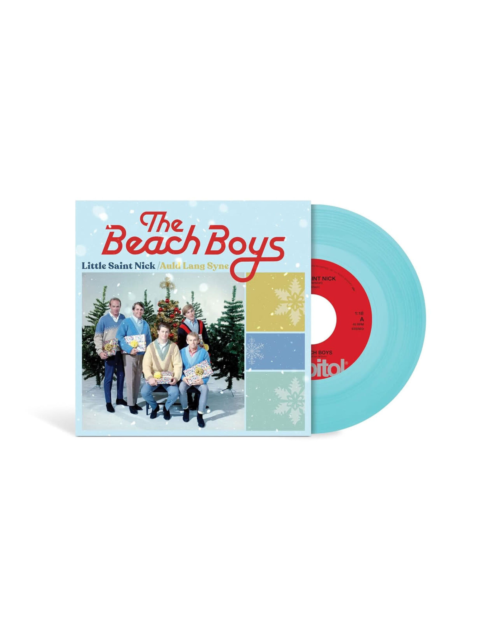 Beach Boys - Little Saint Nick / Auld Lang Syne (Ice Blue 7" Vinyl)