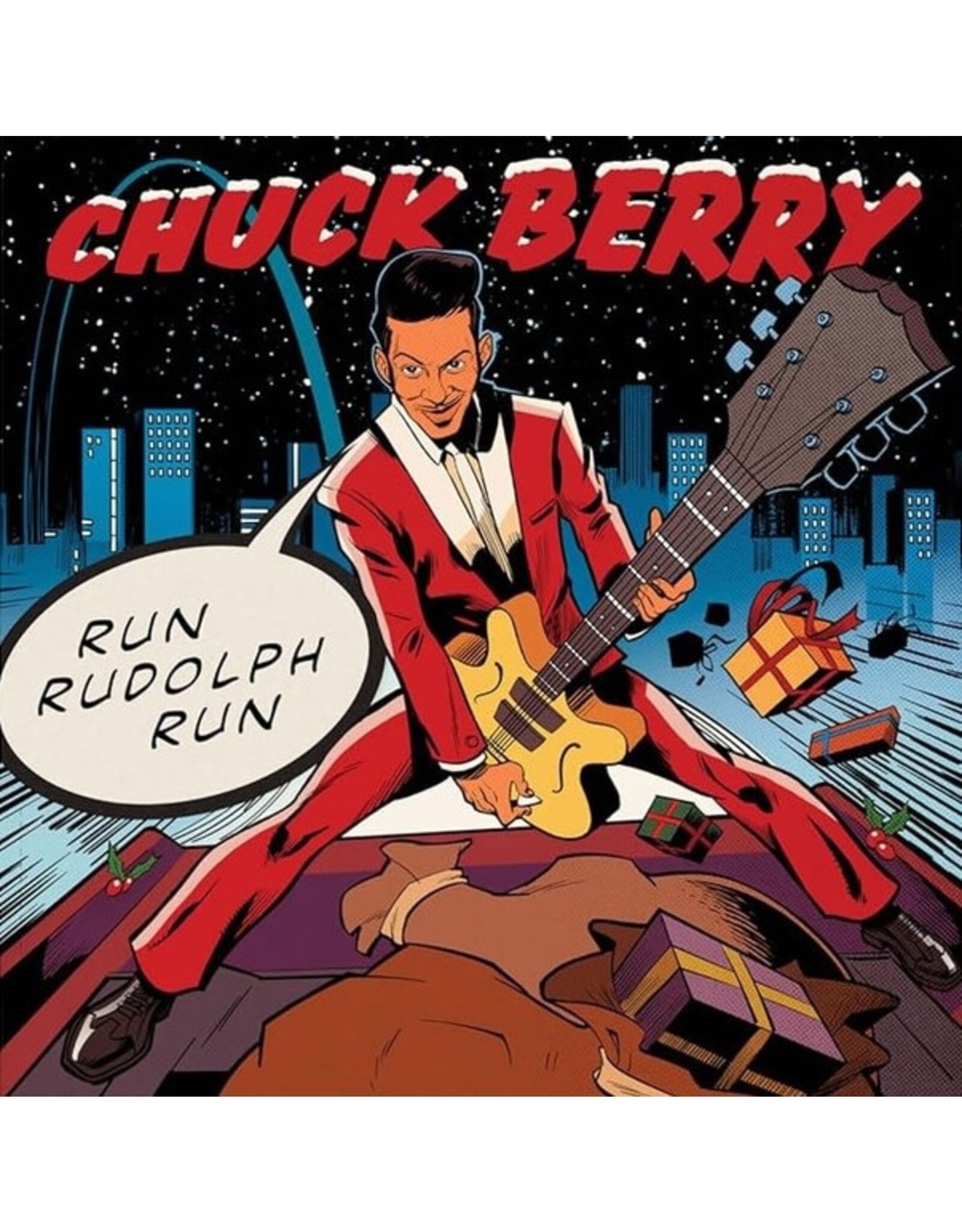 Chuck Berry - Run Rudolph Run (7" Evergreen Vinyl)