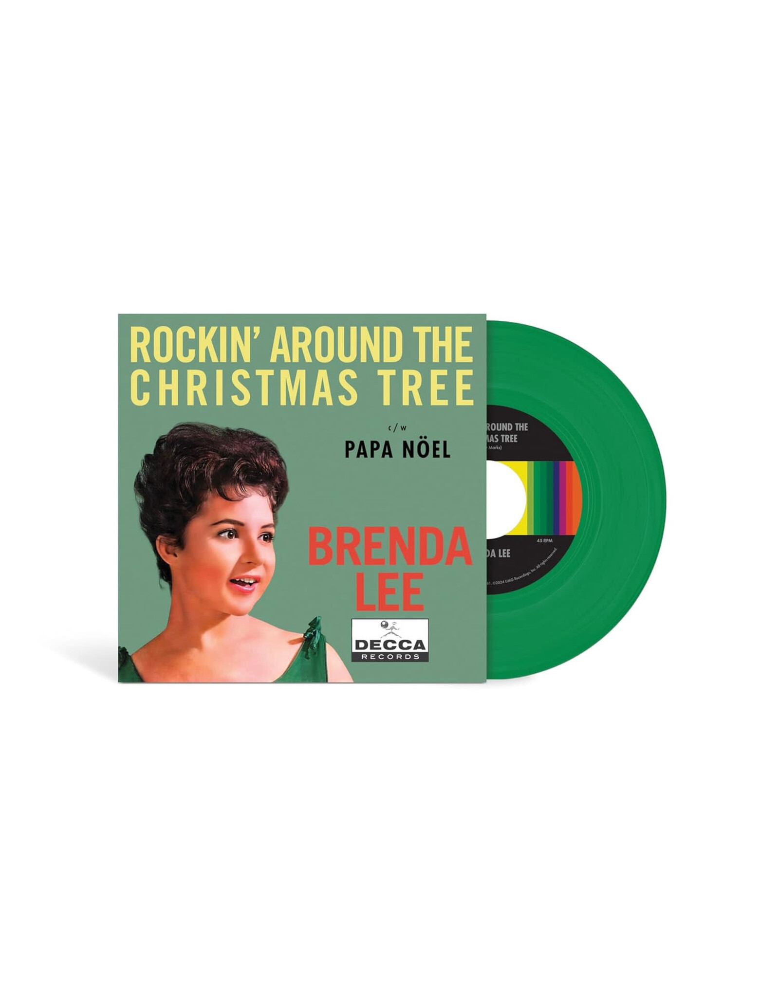 Brenda Lee - Rockin' Around The Christmas Tree (7" Green Vinyl)