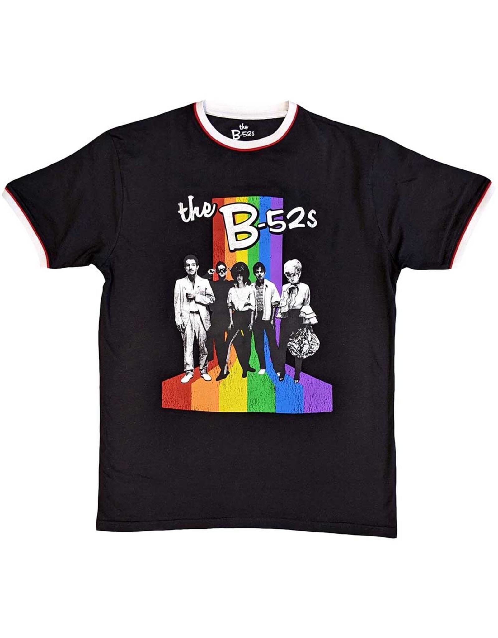 The B-52's / Classic Rainbow Ringer Tee