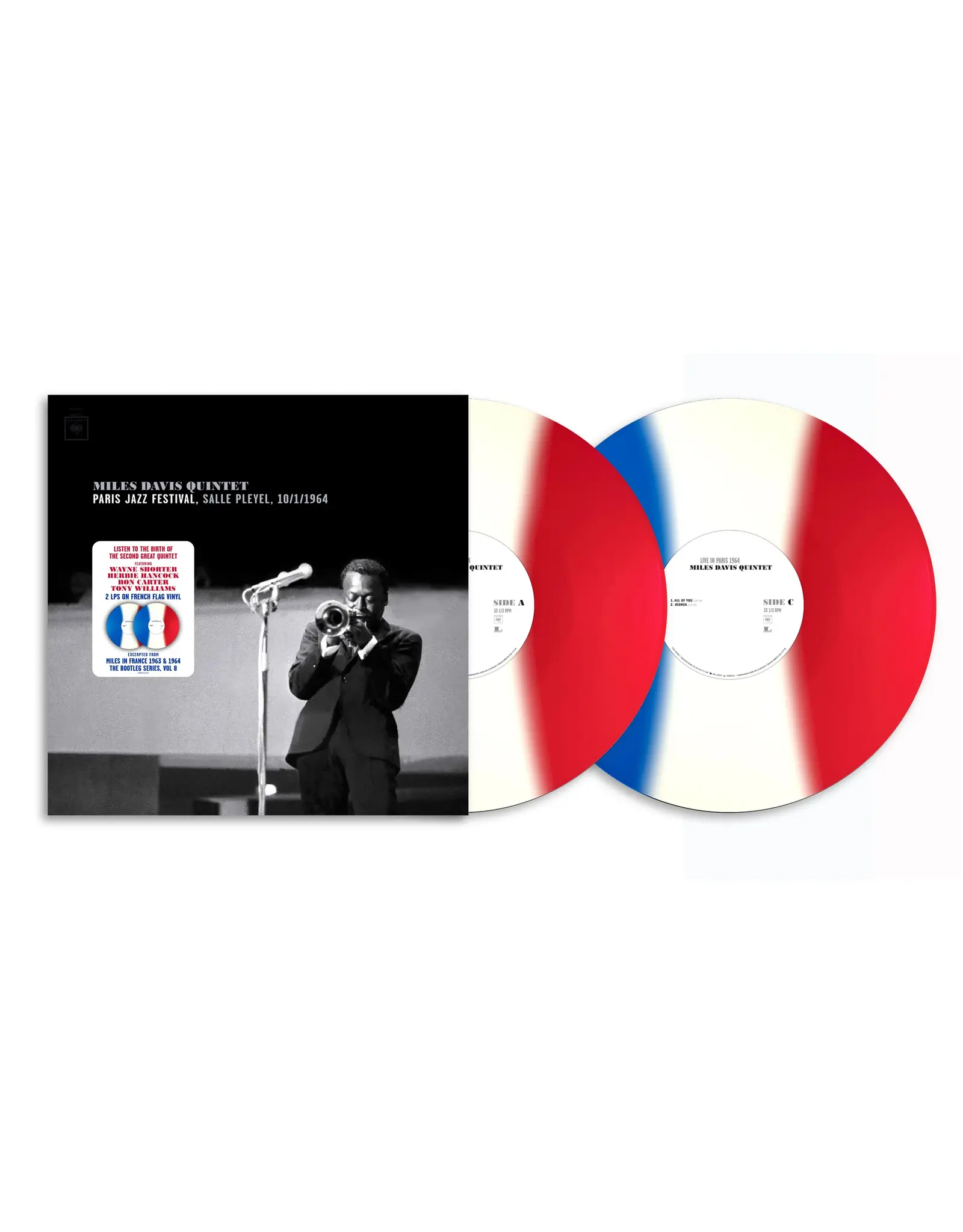 Jazz LP Miles Davis Quintet　他計4枚 Miles Davis Quintet - Paris Jazz Festival 1964 (French Flag