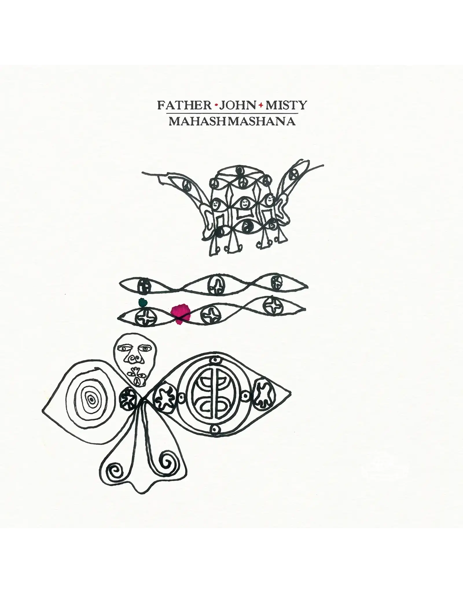 米2LP Father John Misty Mahashmashana SP1666 SUB POP /00660 Father John Misty - Mahashmashana (Blue Mashup Vinyl) - Pop