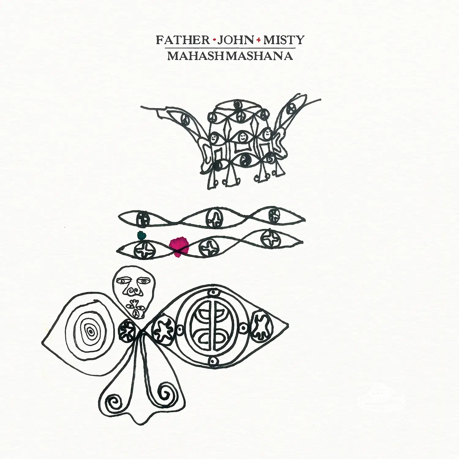 Father John Misty Mahashmashana レコード　Lp Father John Misty - Mahashmashana (Blue Mashup Vinyl) - Pop