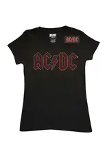 AC/DC / Classic Logo Rhinestone Logo Women's Tee