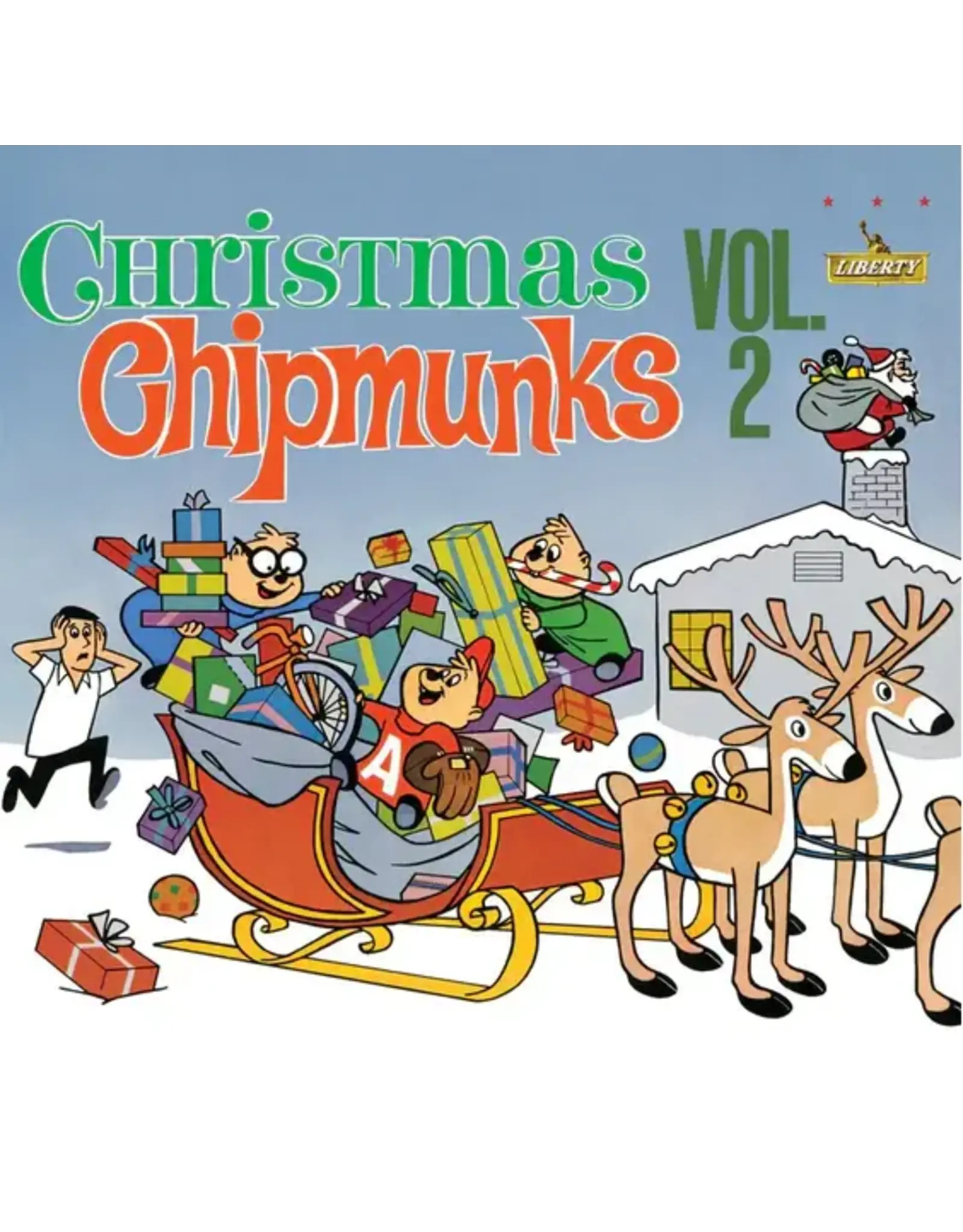 Alvin & The Chipmunks - Christmas With The Chipmunks V2 (Snow Vinyl