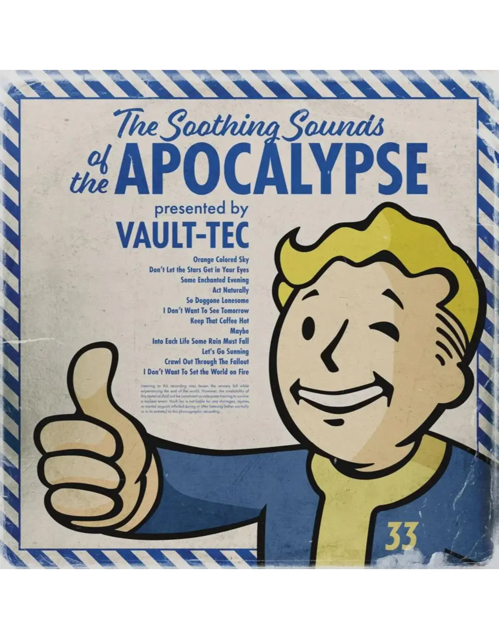 Various - Fallout: The Soothing Sounds Of The Apocalypse [Blue Smoke Vinyl]