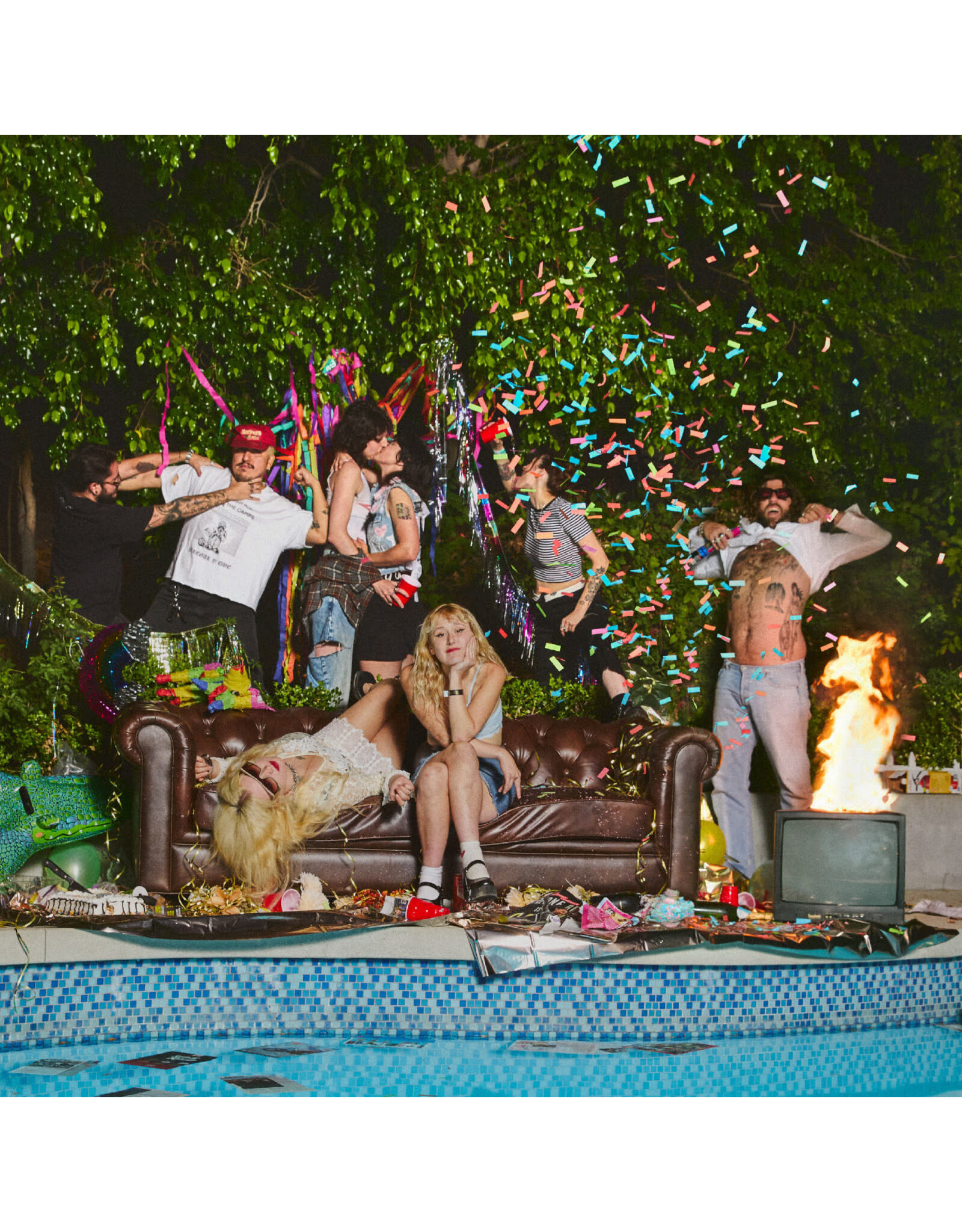 Lambrini Girls - Who Let The Dogs Out (Exclusive Blue Vinyl)