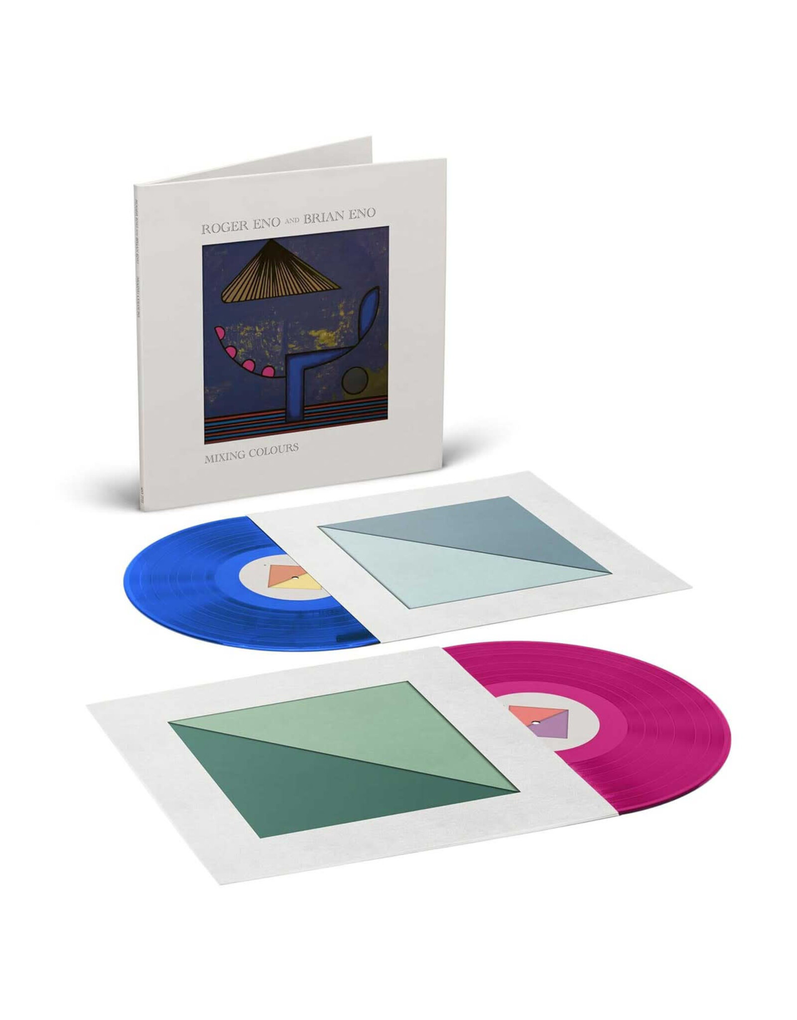 Roger Eno & Brian Eno - Mixing Colours (Magenta & Blue Vinyl)