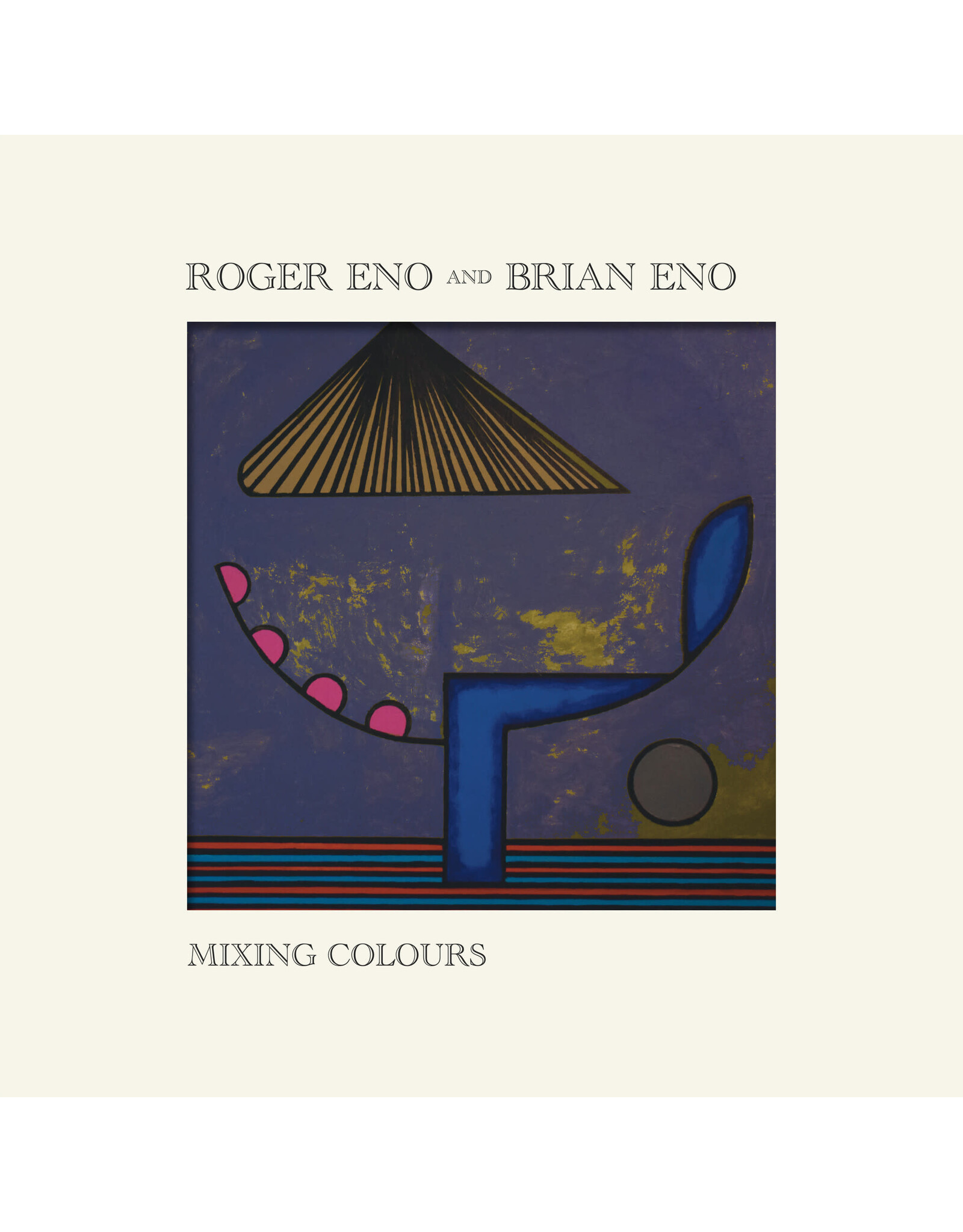 Roger Eno & Brian Eno - Mixing Colours (Magenta & Blue Vinyl)