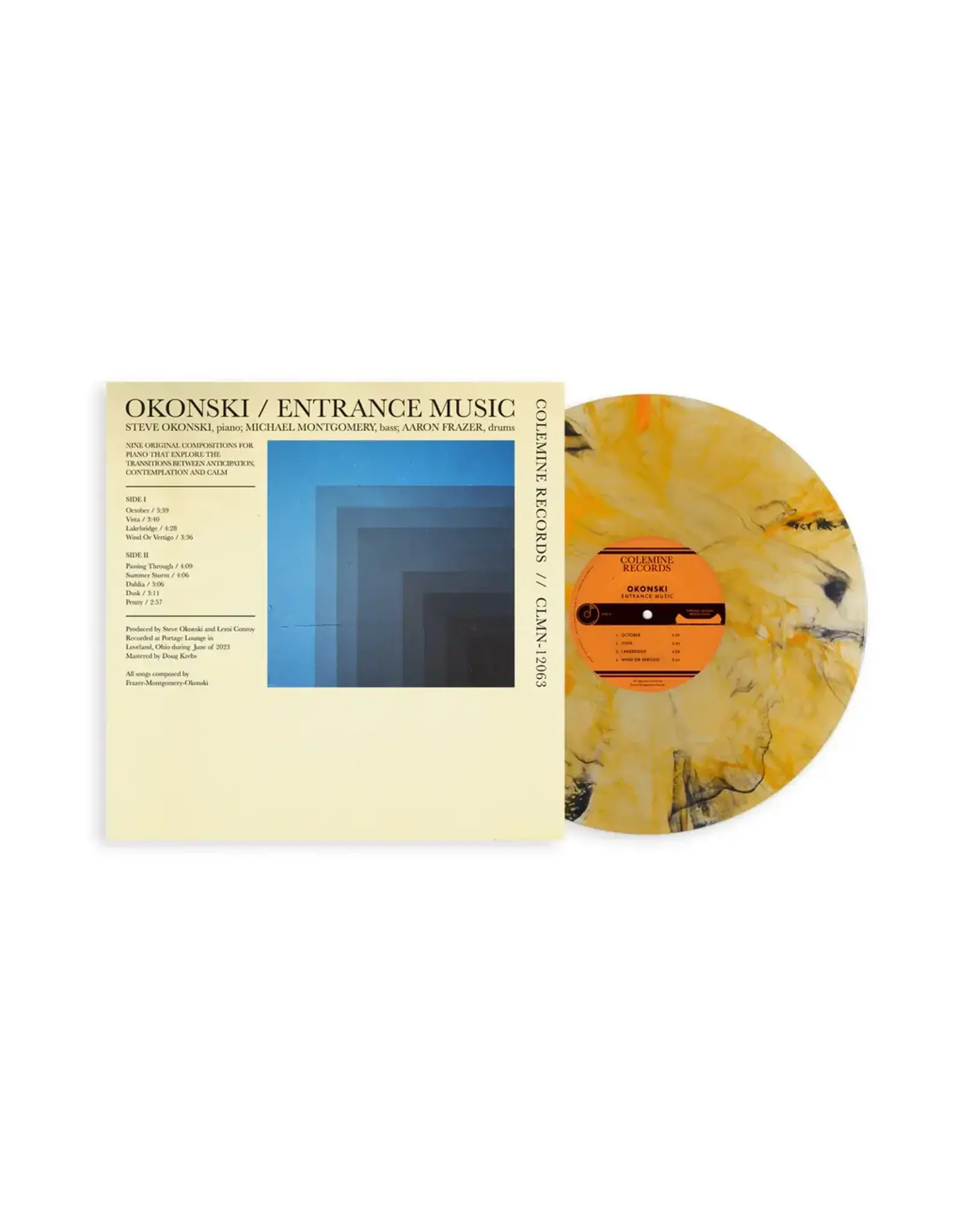 Okonski - Entrance Music (Orange & Black Swirl Vinyl)