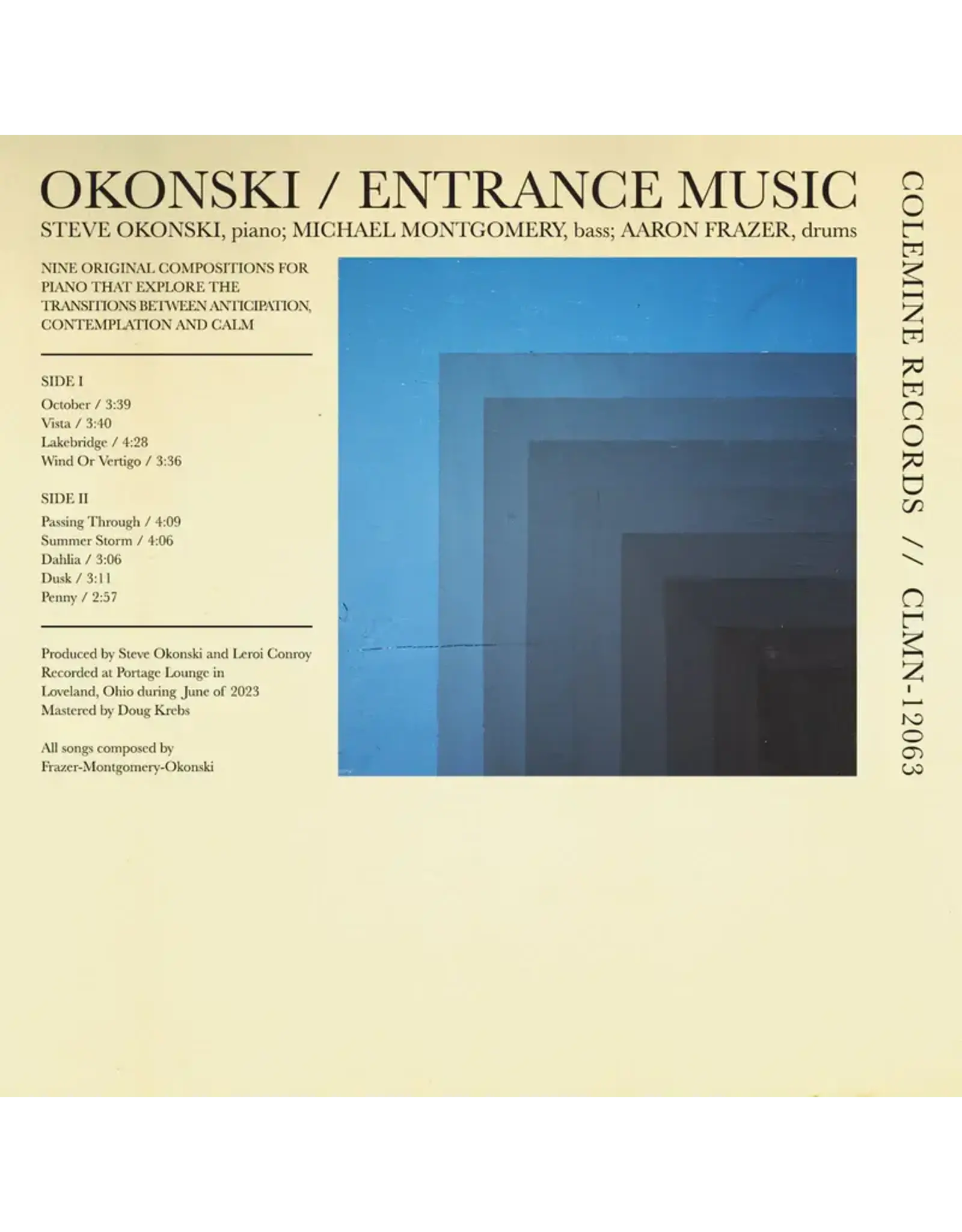 Okonski - Entrance Music (Orange & Black Swirl Vinyl)