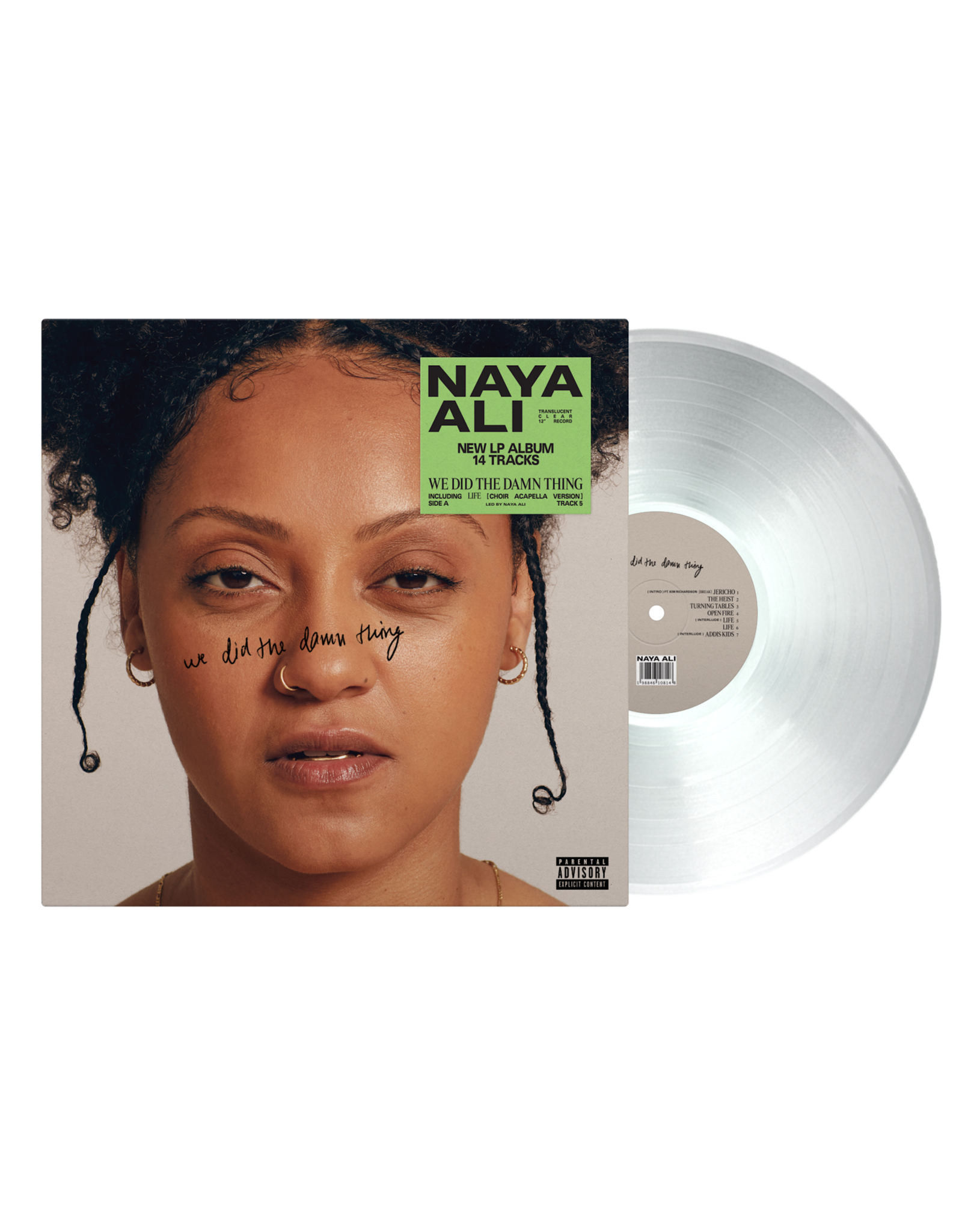 Naya Ali - We Did The Damn Thing (Clear Vinyl)