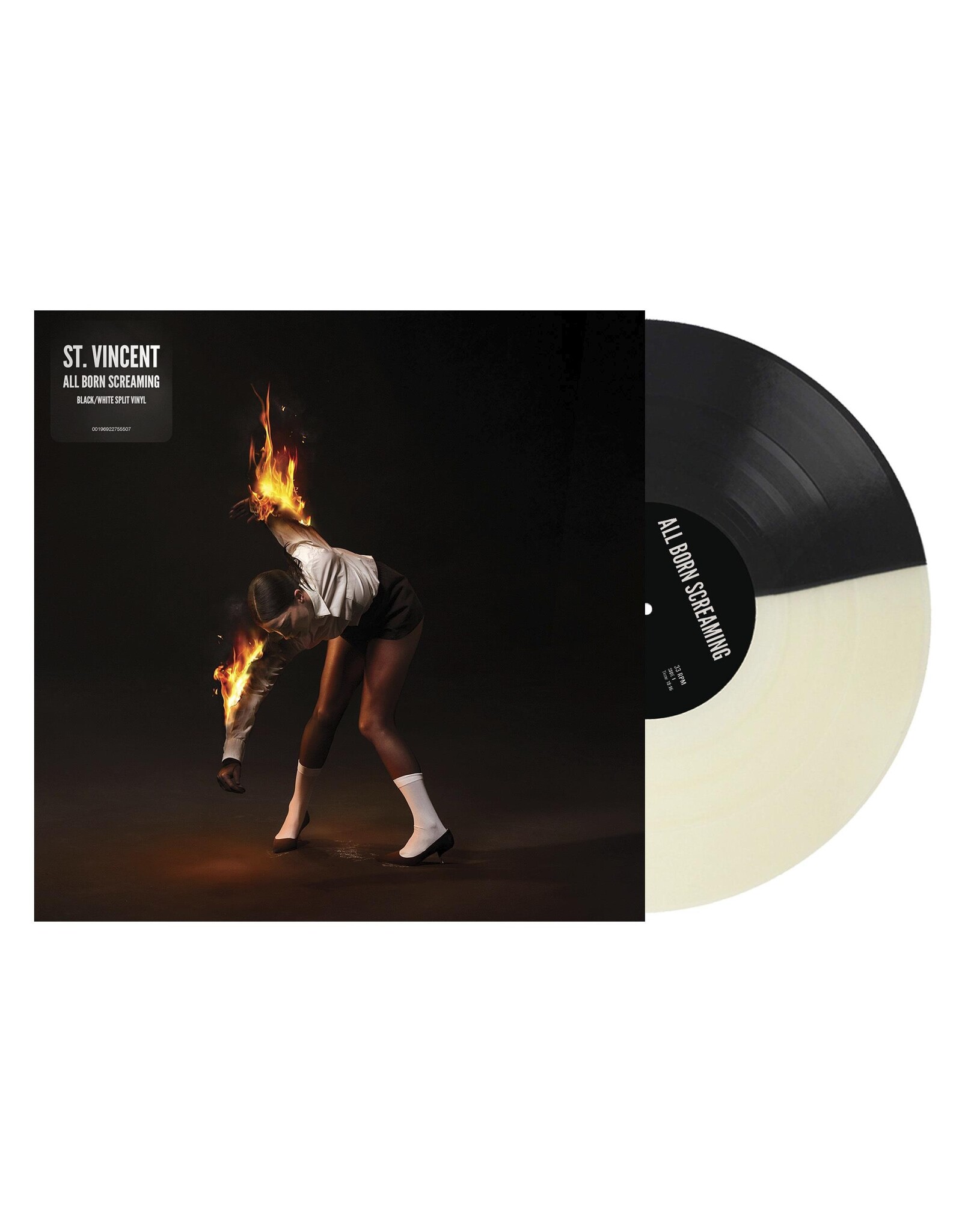St. Vincent - All Born Screaming (Black/White Split Vinyl)