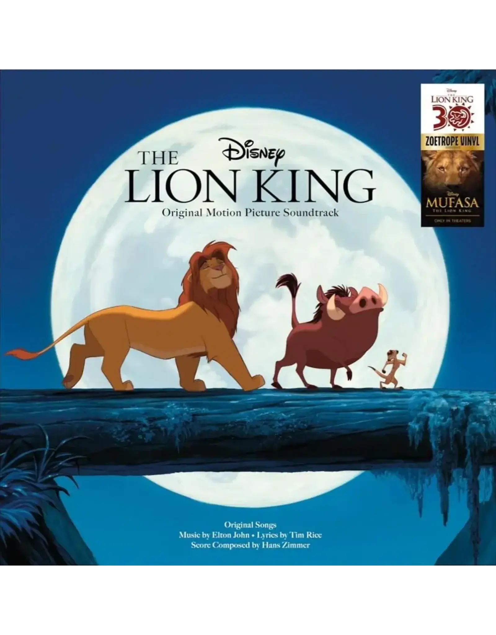 ライオン・キング Lion King レコード 30th周年 ズートロープ仕様 ライオン・キング Lion King レコード 30th周年 ズートロープ