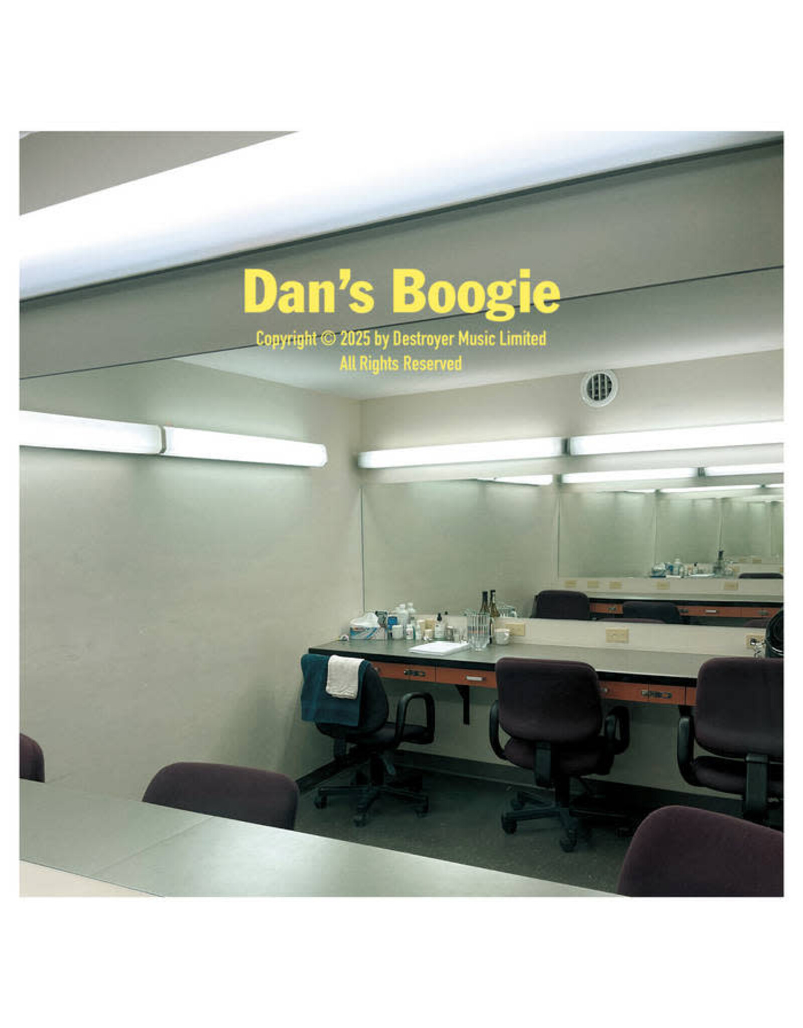 Destroyer - Dan's Boogie (Exclusive Clear & Black Swirl Vinyl)