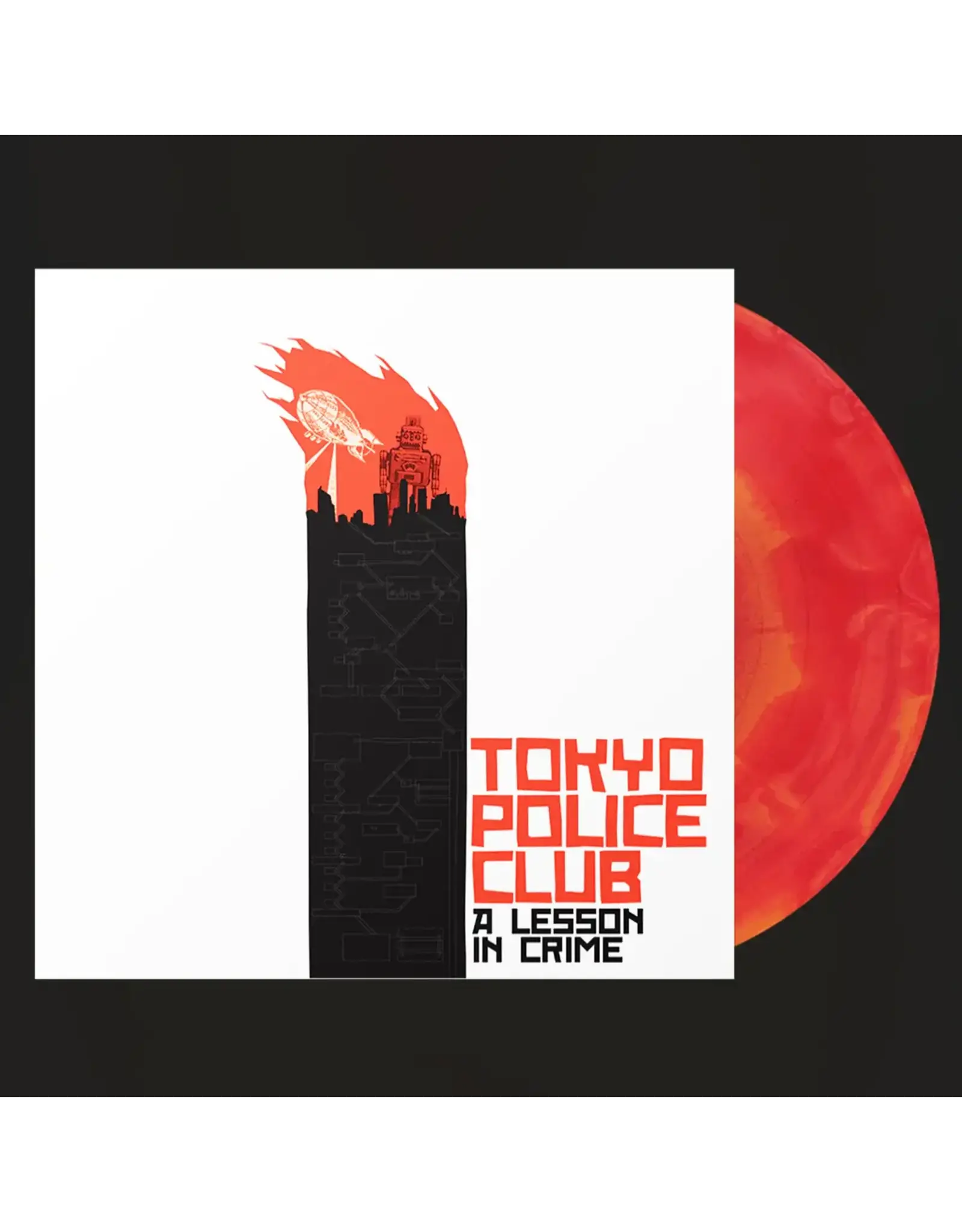 Tokyo Police Club - A Lesson In Crime (Fire Colour Vinyl)