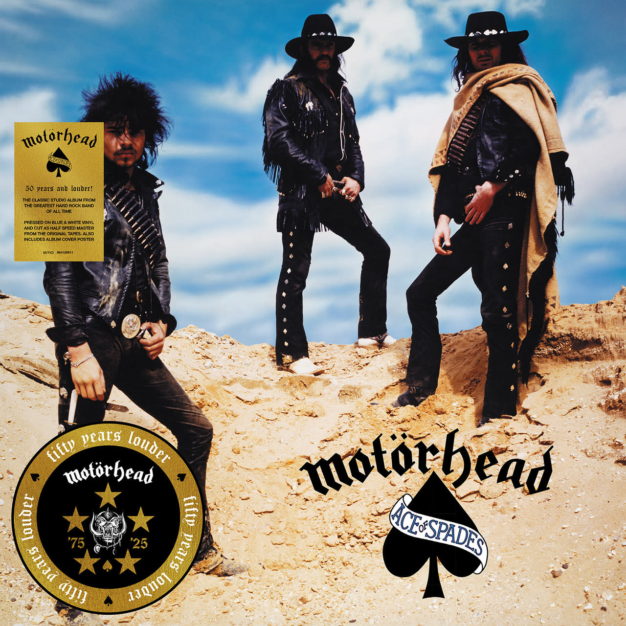 Motorhead - Ace Of Spades (50th Anniversary) [Blue & White Vinyl