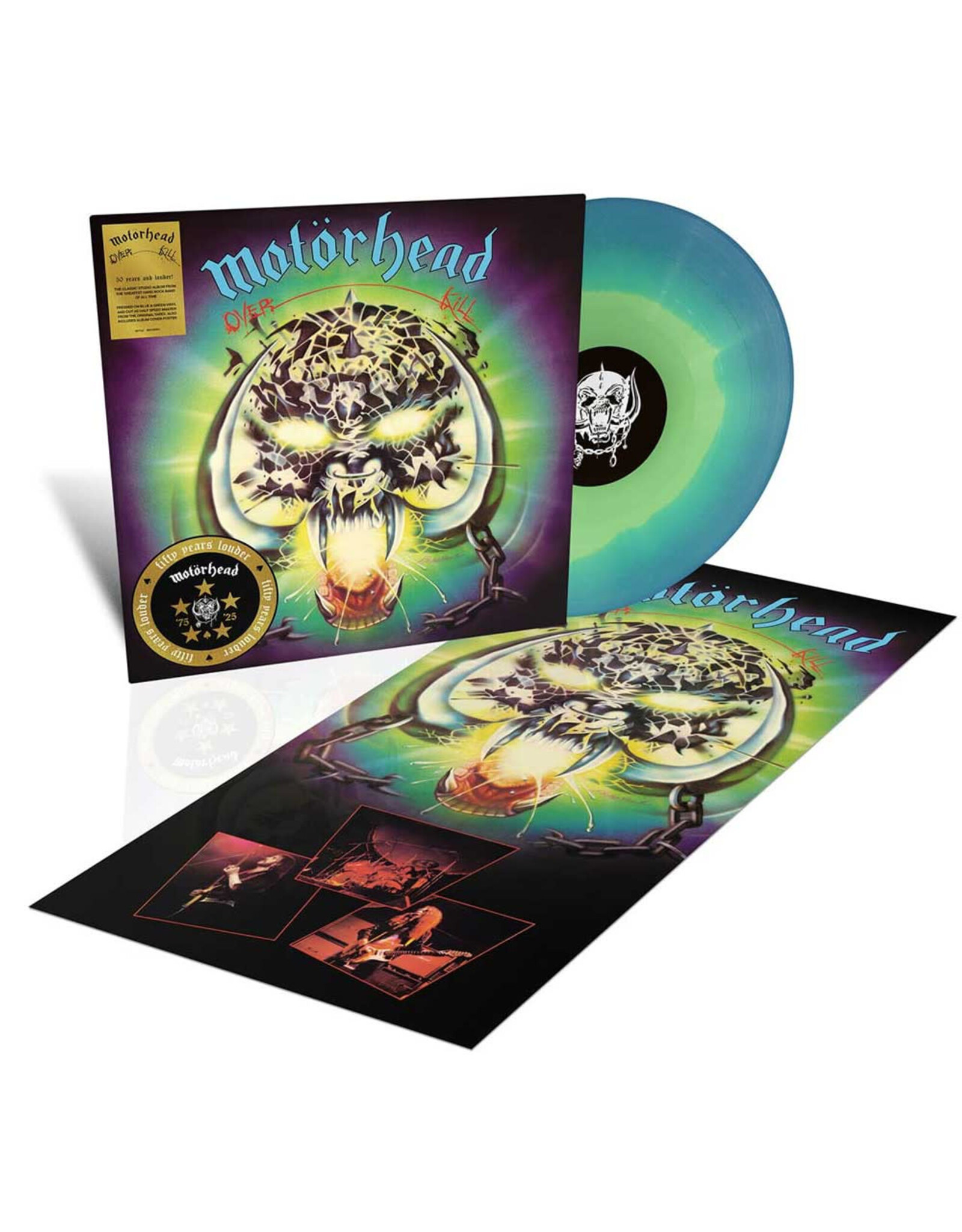 Motorhead - Overkill (50th Anniversary) [Half Speed Master] (Blue Green Vinyl)