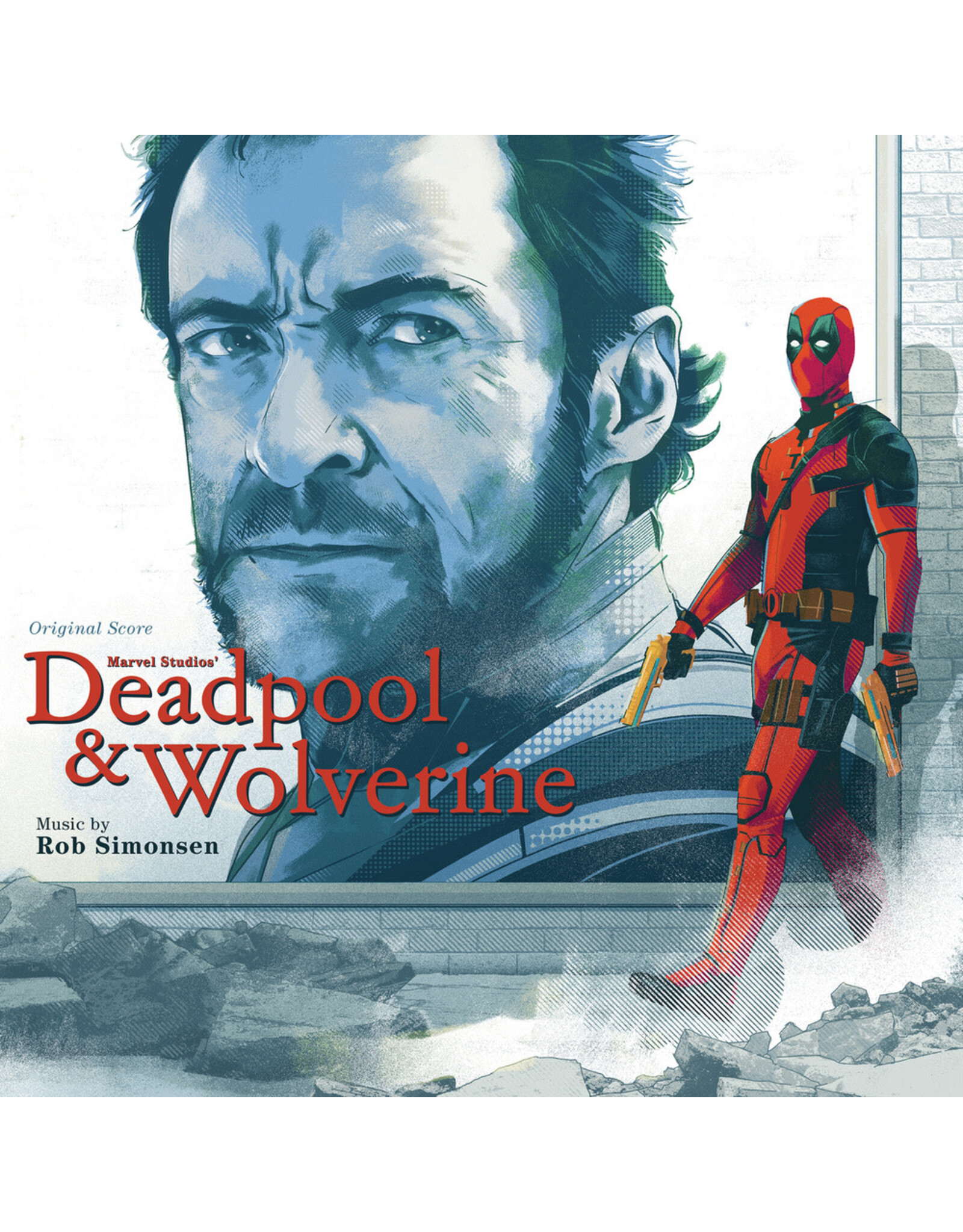 Rob Simonsen - Deadpool & Wolverine (Original Score) [Red & Yellow Marble Vinyl]