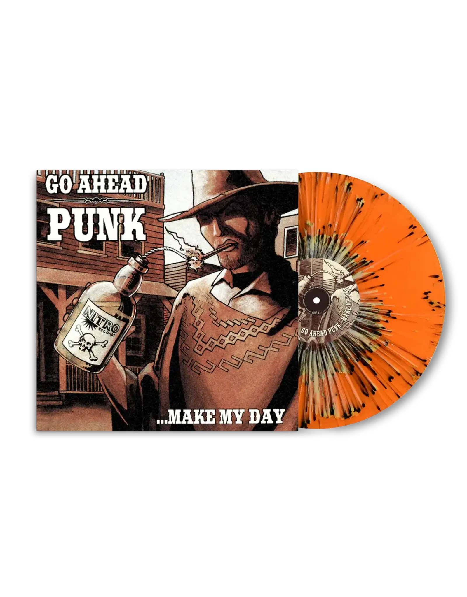 Various - Go Ahead Punk ...Make My Day (Orange Splatter Vinyl)