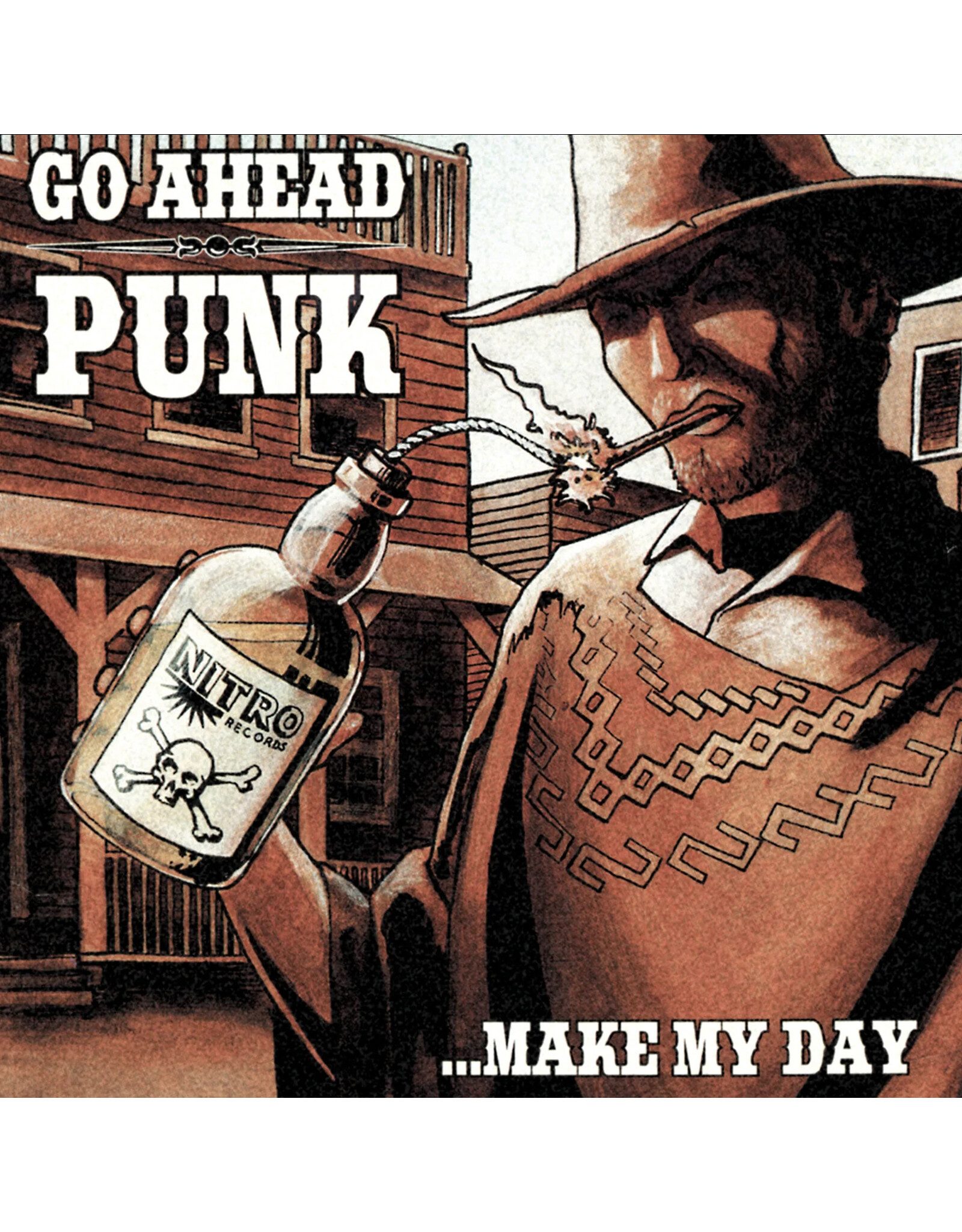 Various - Go Ahead Punk ...Make My Day (Orange Splatter Vinyl)