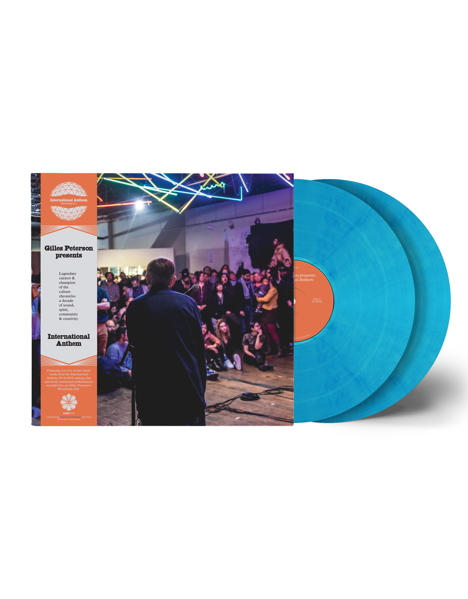 Various -  Gilles Peterson Presents: International Anthem (Record Store Day) [Frozen Lake Michigan Vinyl]