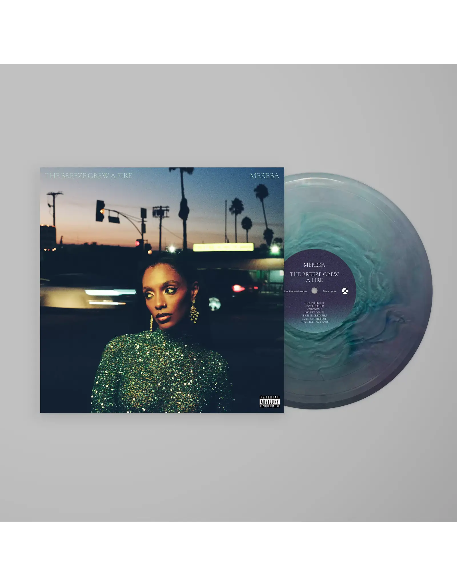 Mereba - The Breeze Grew A Fire (Summer Sky Splash Vinyl)