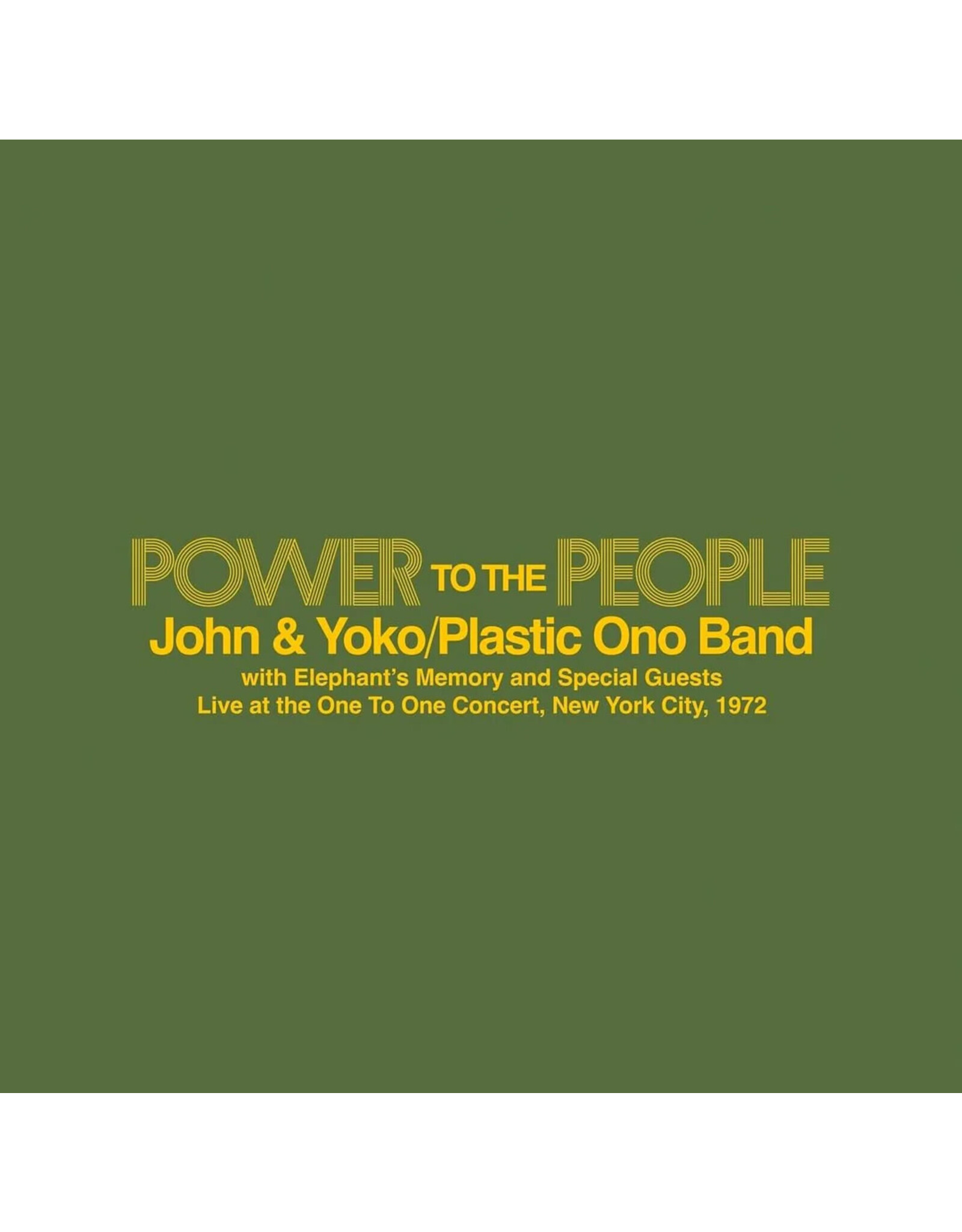 RSD限定 POWER TO THE PEOPLE JOHN LENNON LP John Lennon, Power to the People EP RSD Exclusive