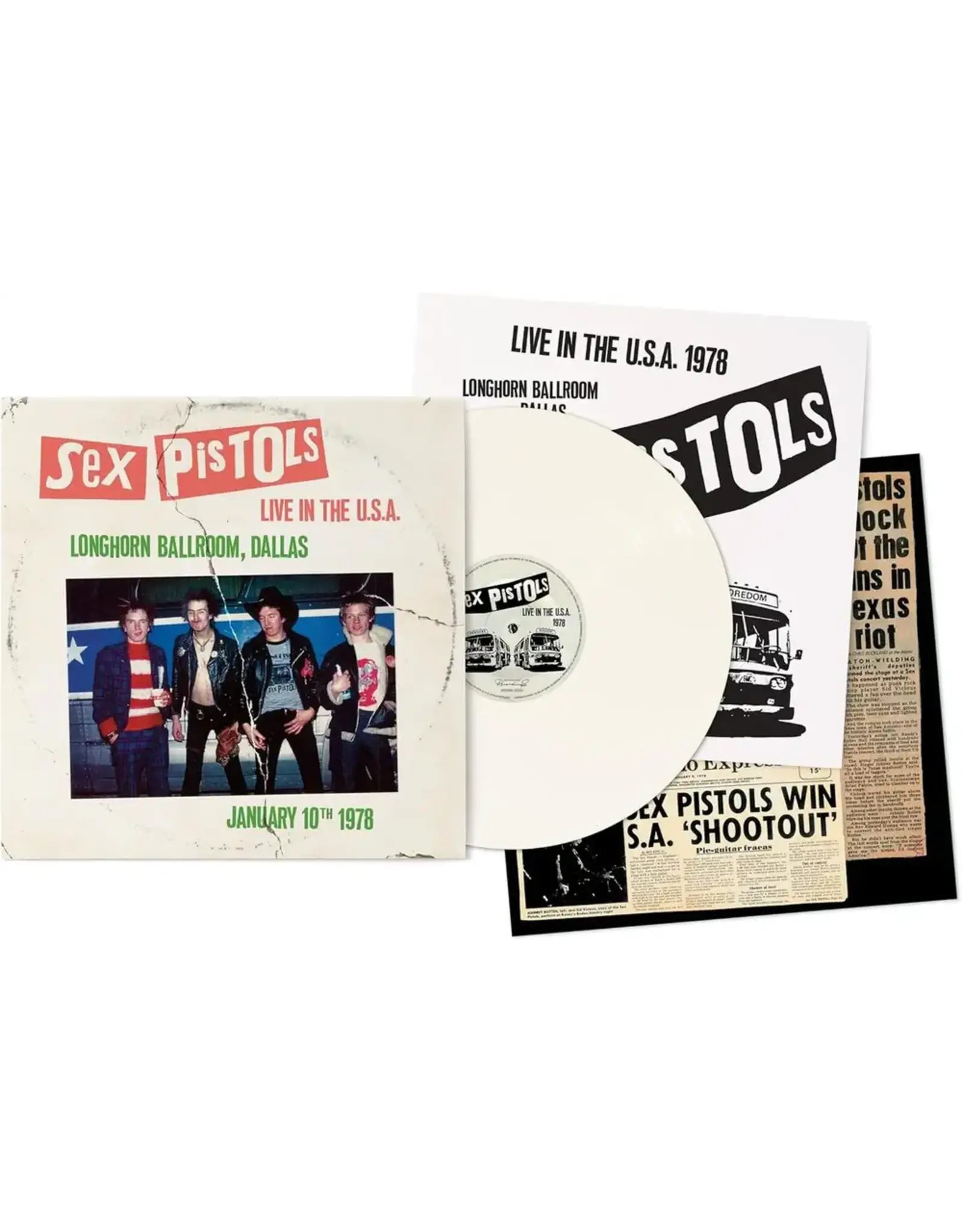 Sex Pistols - Live In The U.S.A. 1978 (White Vinyl)