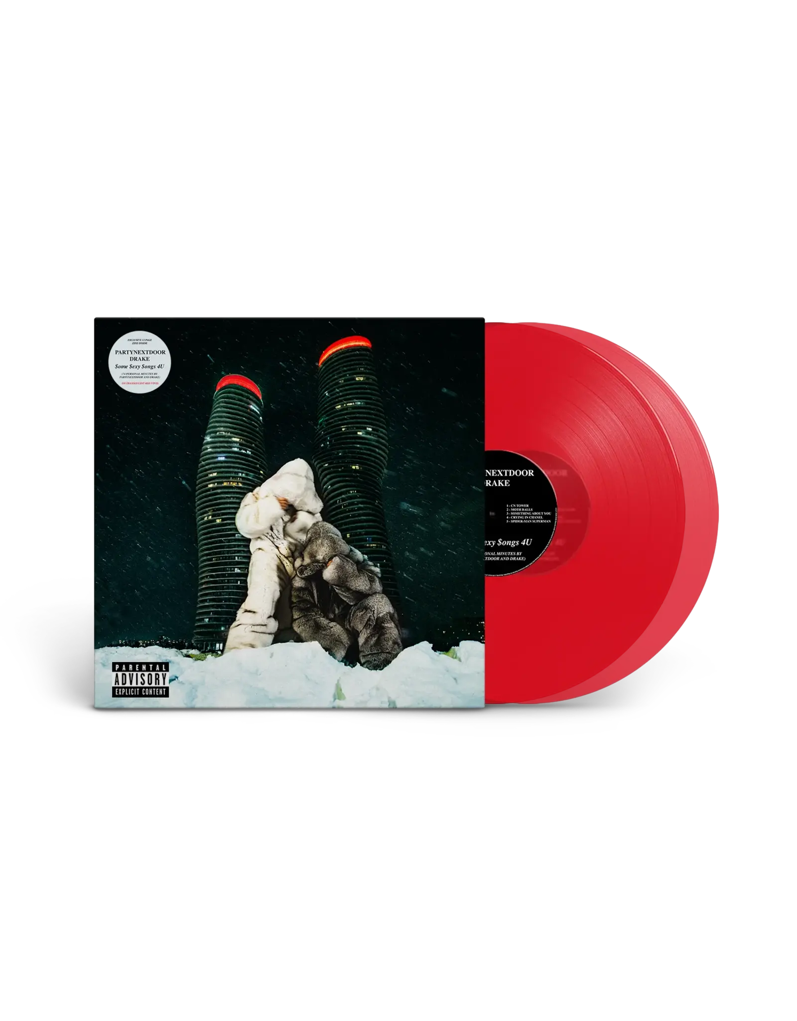 PARTYNEXTDOOR / Drake - $ome $exy $ongs 4 U (Red Vinyl