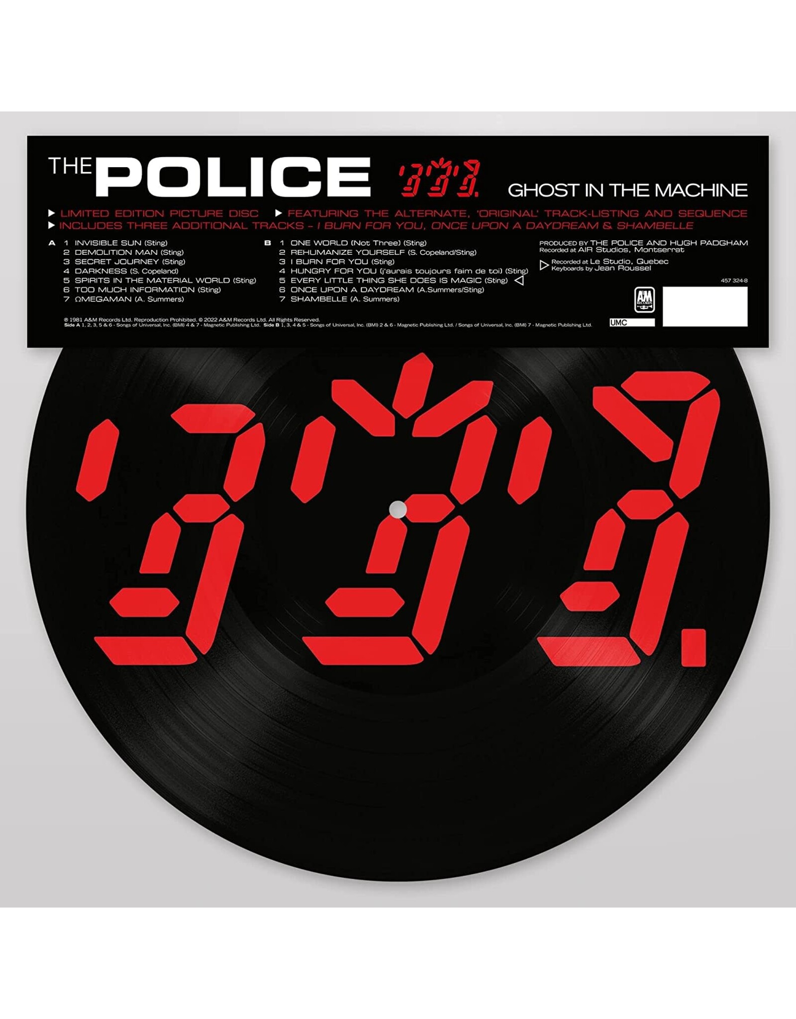 Police - Ghost In The Machine (2019 Remaster)