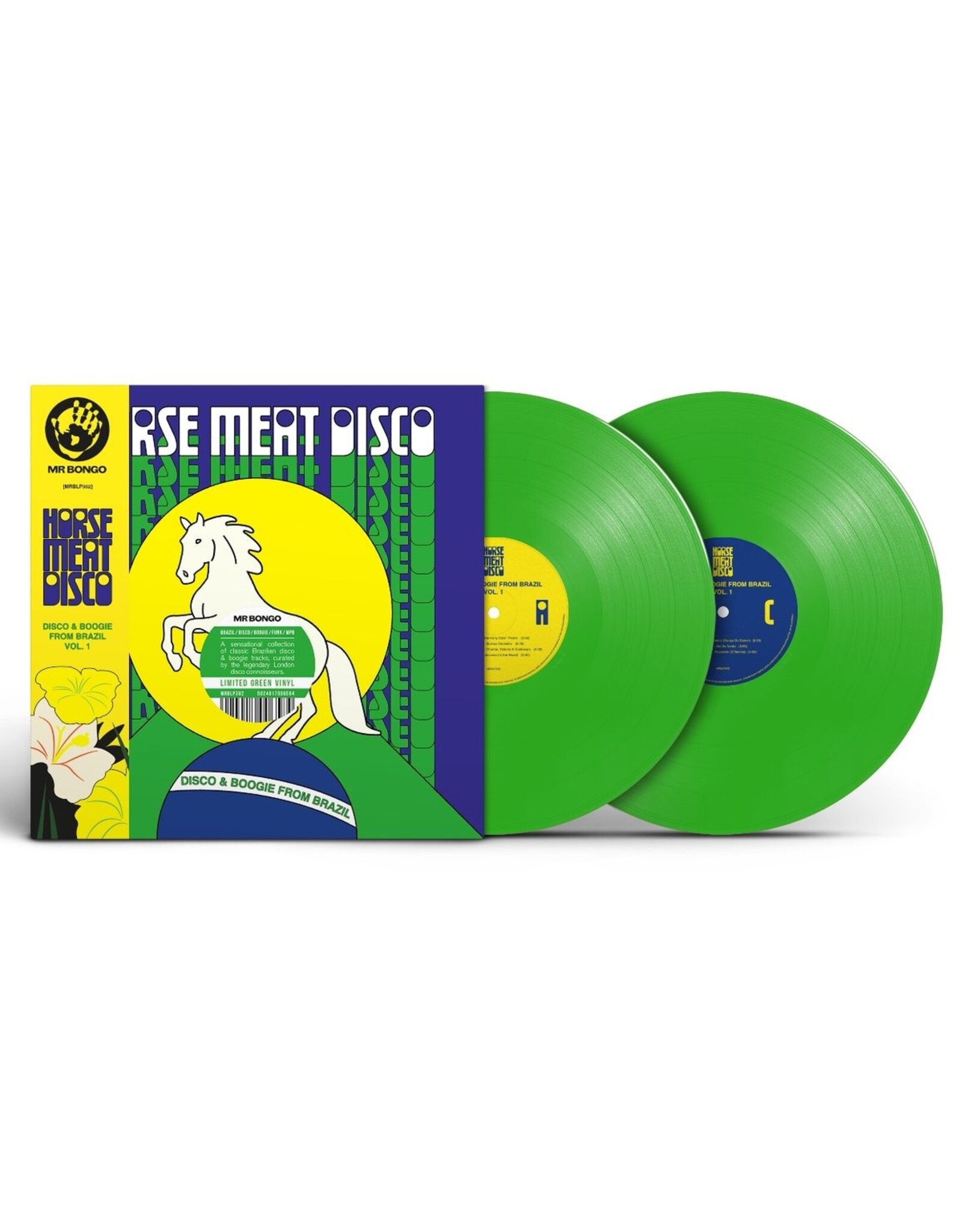 Various - Horse Meat Disco: Disco & Boogie From Brazil Vol. 1 (Green Vinyl)