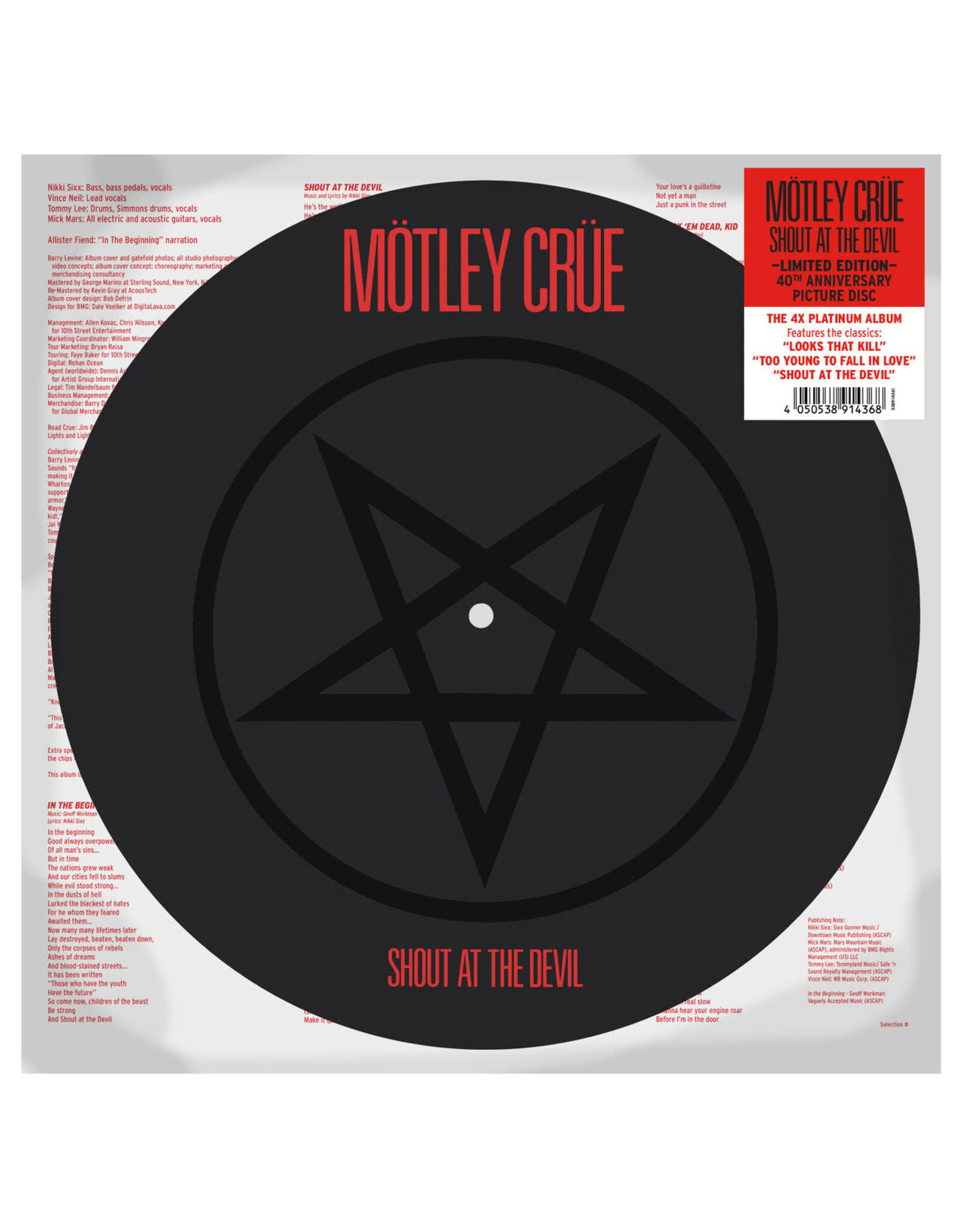 Motley Crue - Shout At The Devil (40th Anniversary)