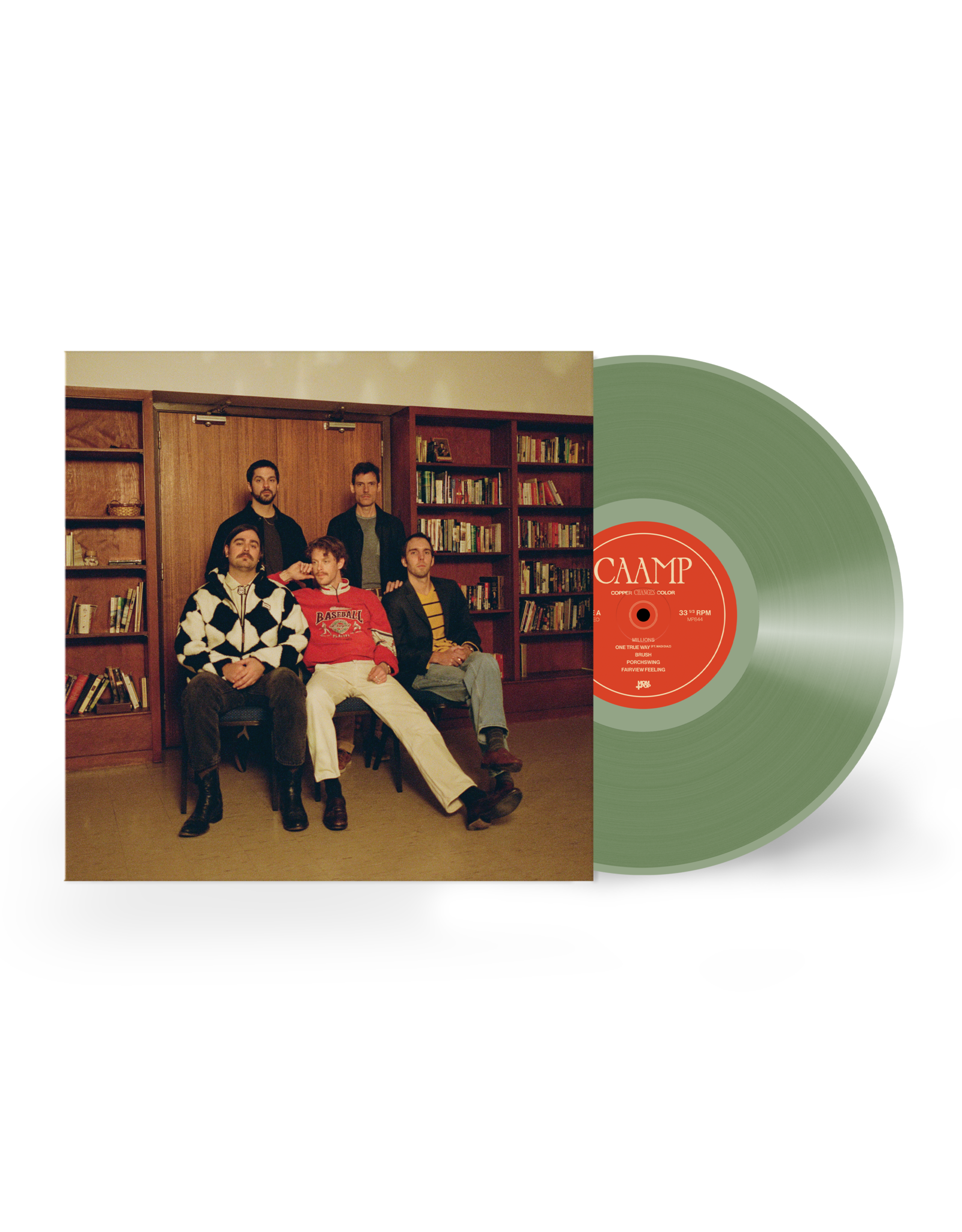 Caamp - Copper Changes Color (Exclusive Olive Green Vinyl)