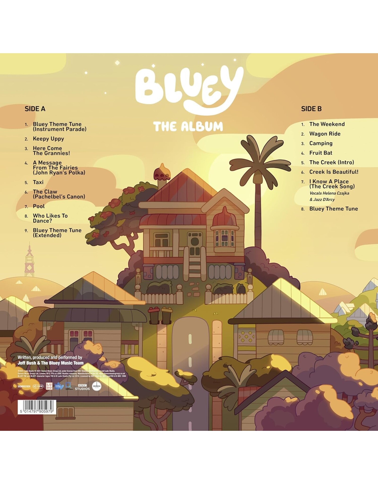 Various - Bluey: The Album (Blue Vinyl)