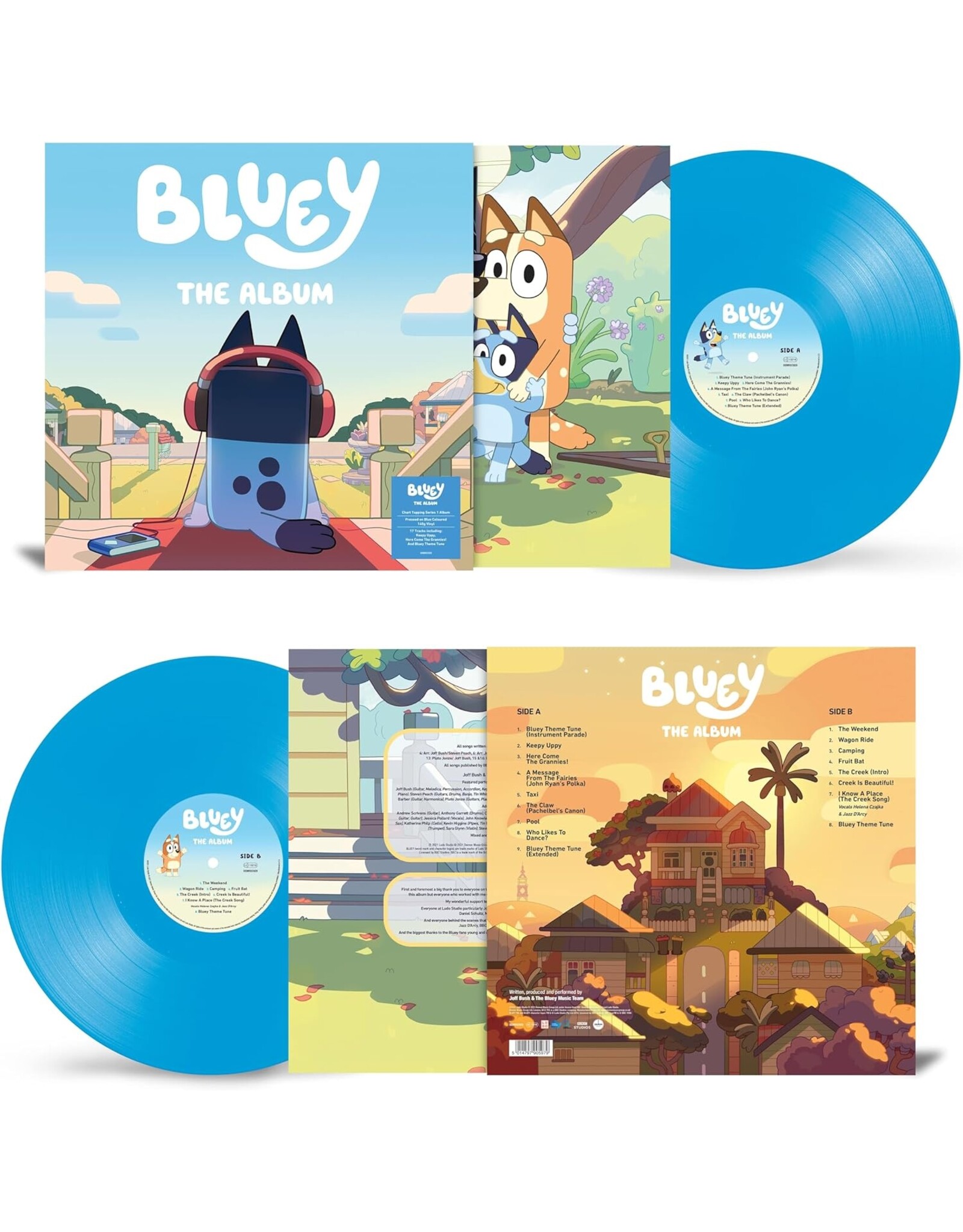 Various - Bluey: The Album (Blue Vinyl)