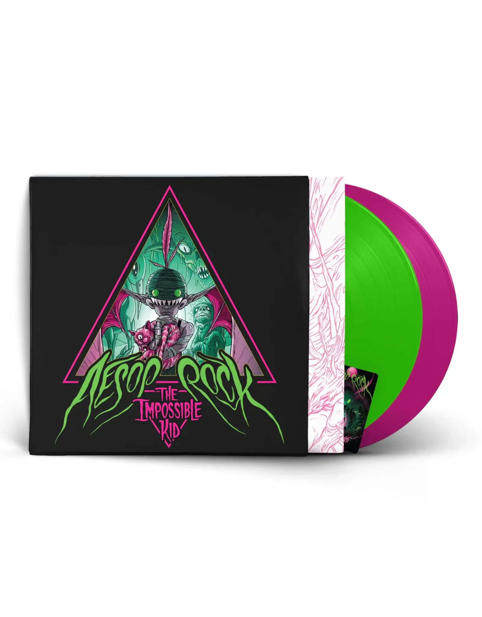 Aesop Rock - The Impossible Kid (Green & Pink Vinyl)