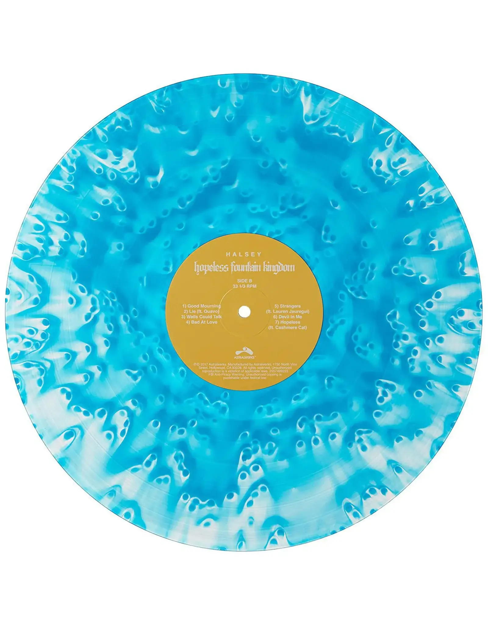 Halsey - Hopeless Fountain Kingdom (Clear / Teal Splatter