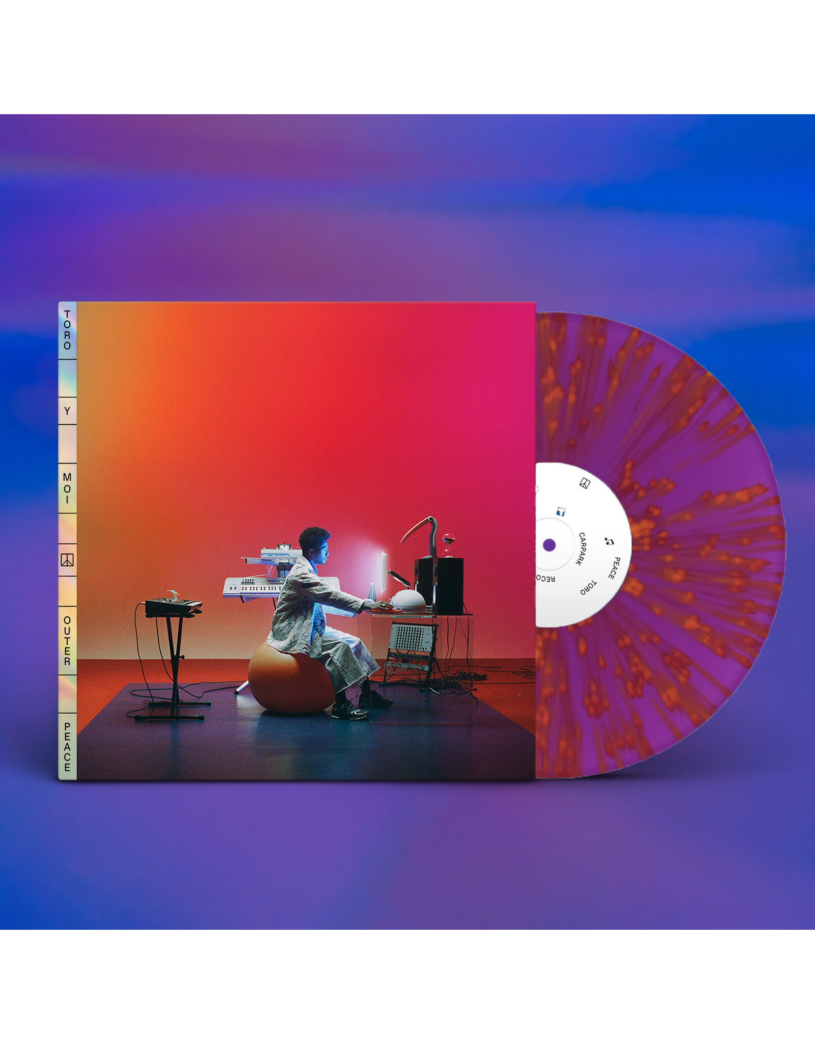 Toro Y Moi - Outer Peace (Purple & Orange Splatter Vinyl)