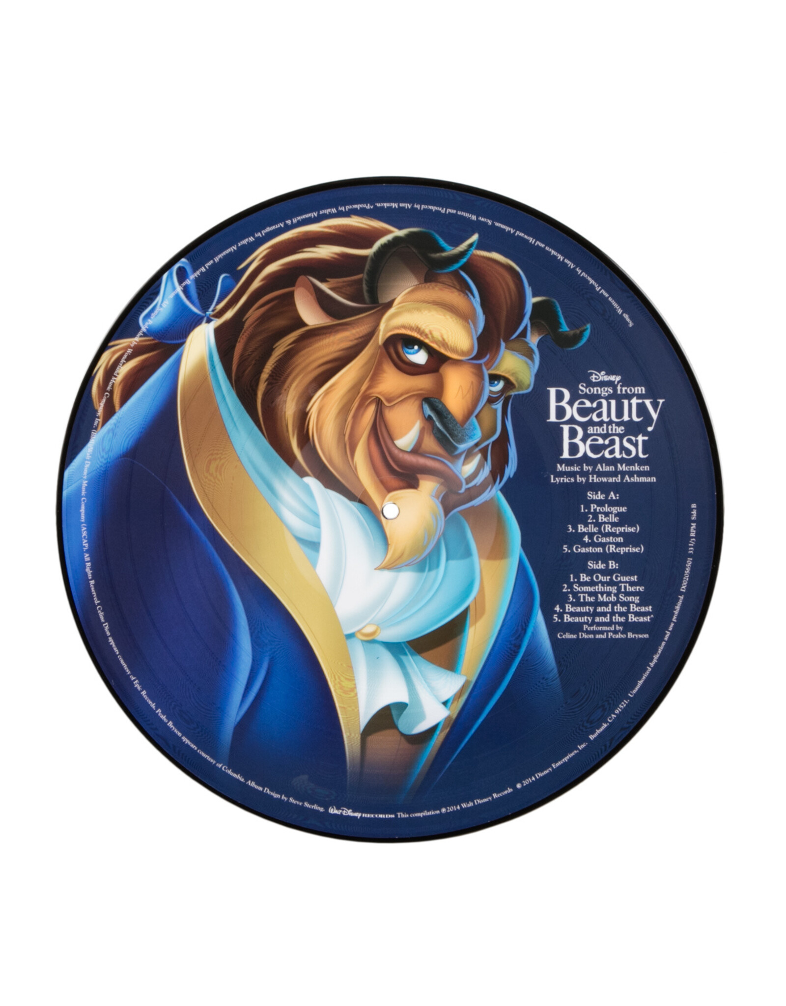 Disney - Beauty & The Beast (Songs From The Motion Picture) [Picture Disc)