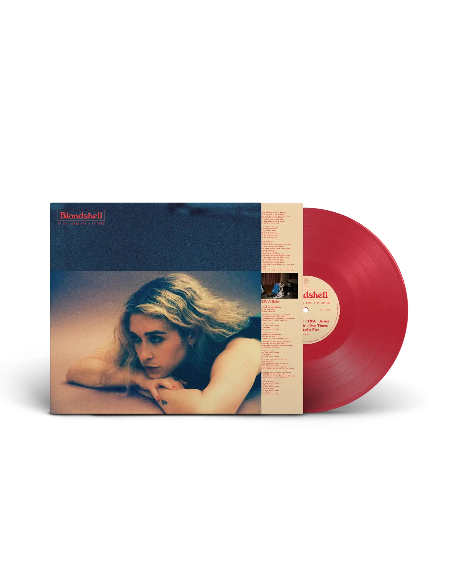 Blondshell - If You Asked For A Picture (Exclusive Red Vinyl)