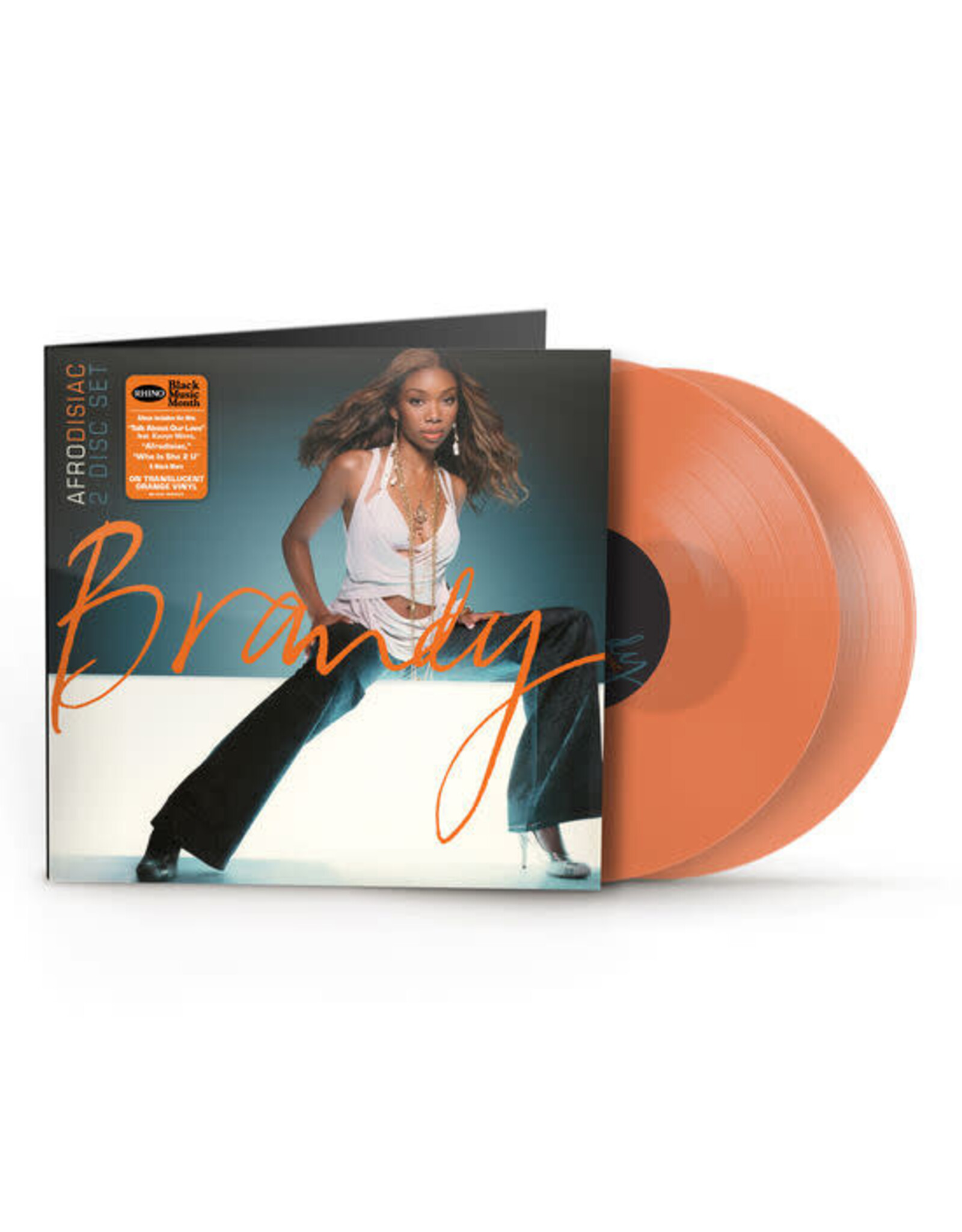 Brandy - Afrodisiac (20th Anniversary) [Orange Vinyl]