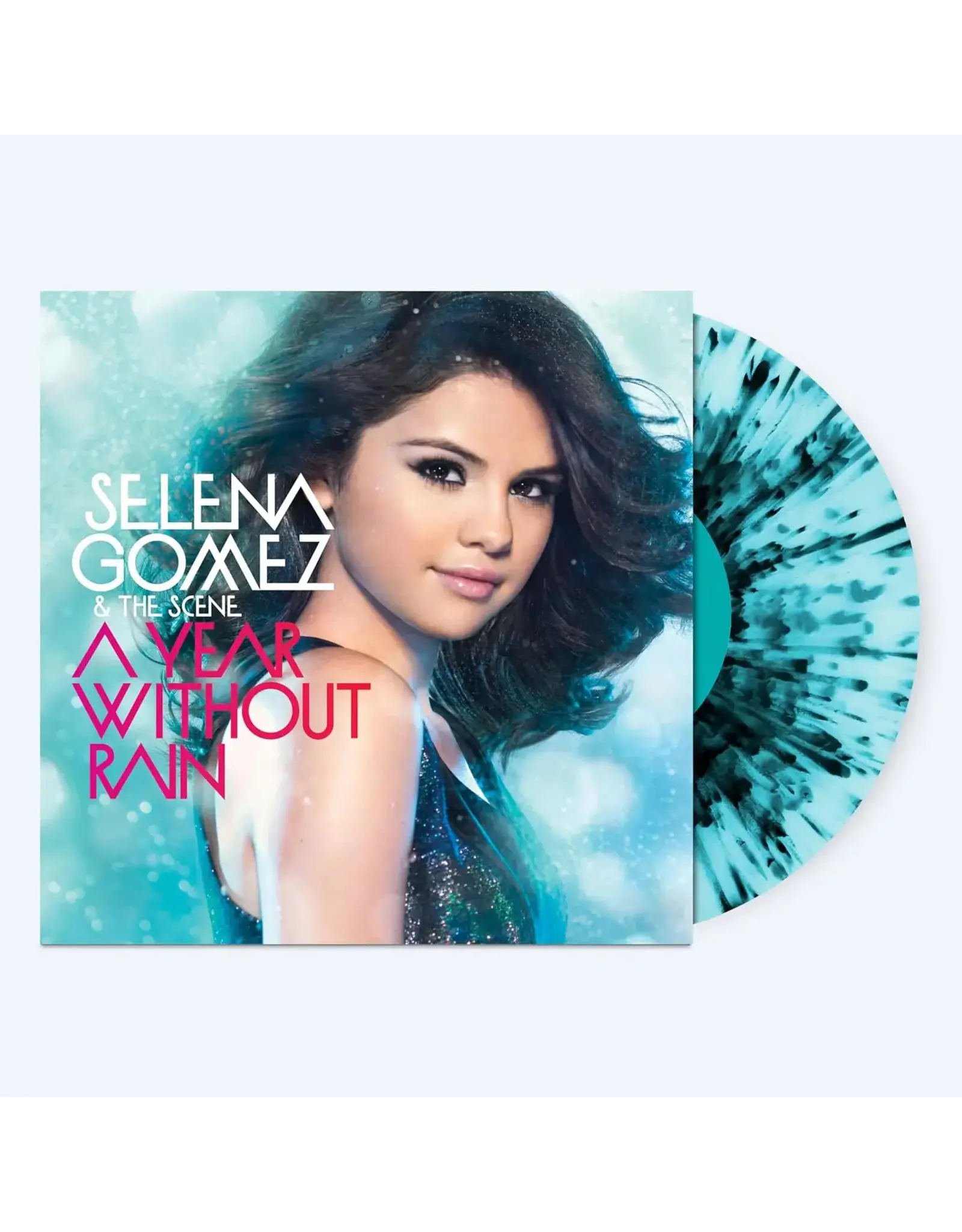 Selena Gomez & The Scene - A Year Without Rain (Blue & Black Splatter Vinyl)