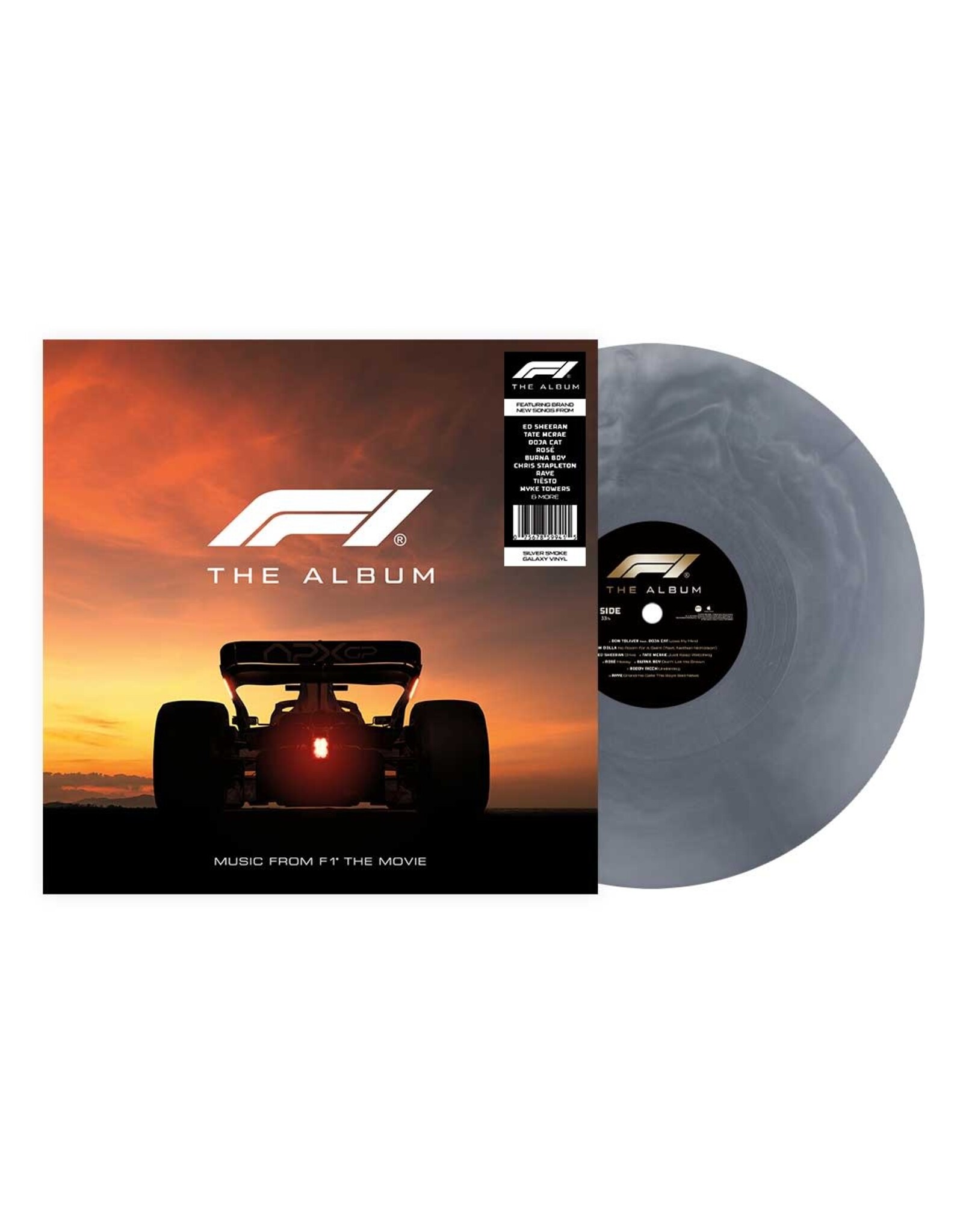 洋楽 F1 THE ALBUM DARK SMOKE GALAXY VINYL US Various - F1: The Album (Music From The Film) [Exclusive