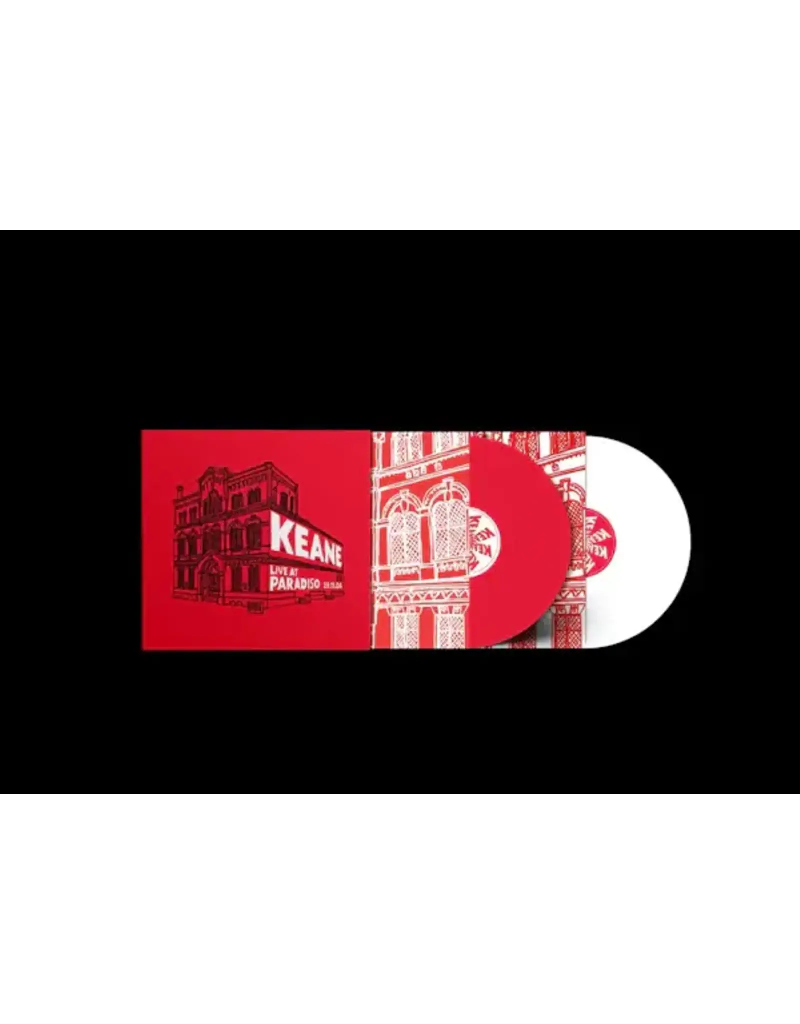 Keane - Live At Paradiso 29.11.04 (Exclusive White & Red Vinyl)